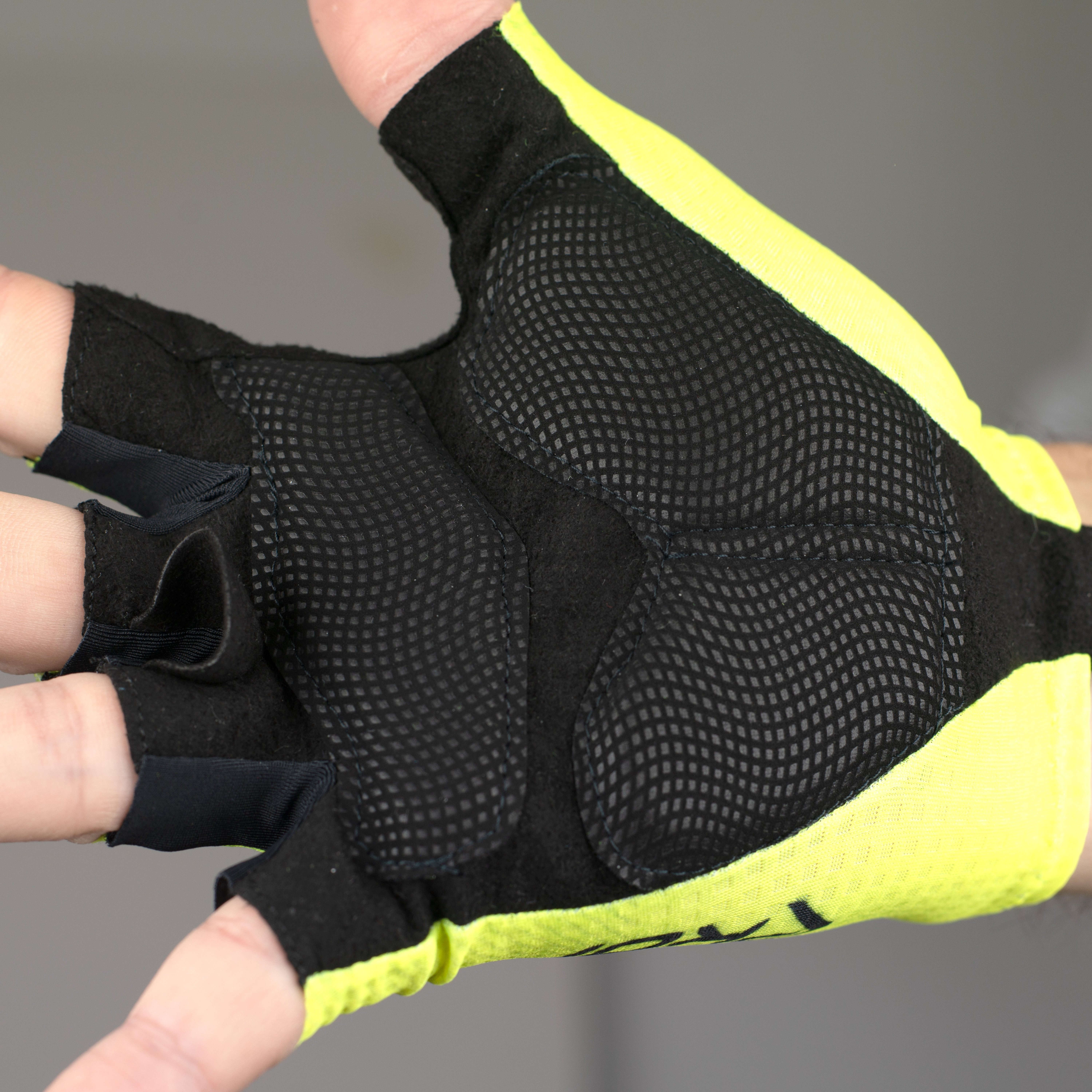 Perf LINEAR Yellow Fluo Cycling gloves