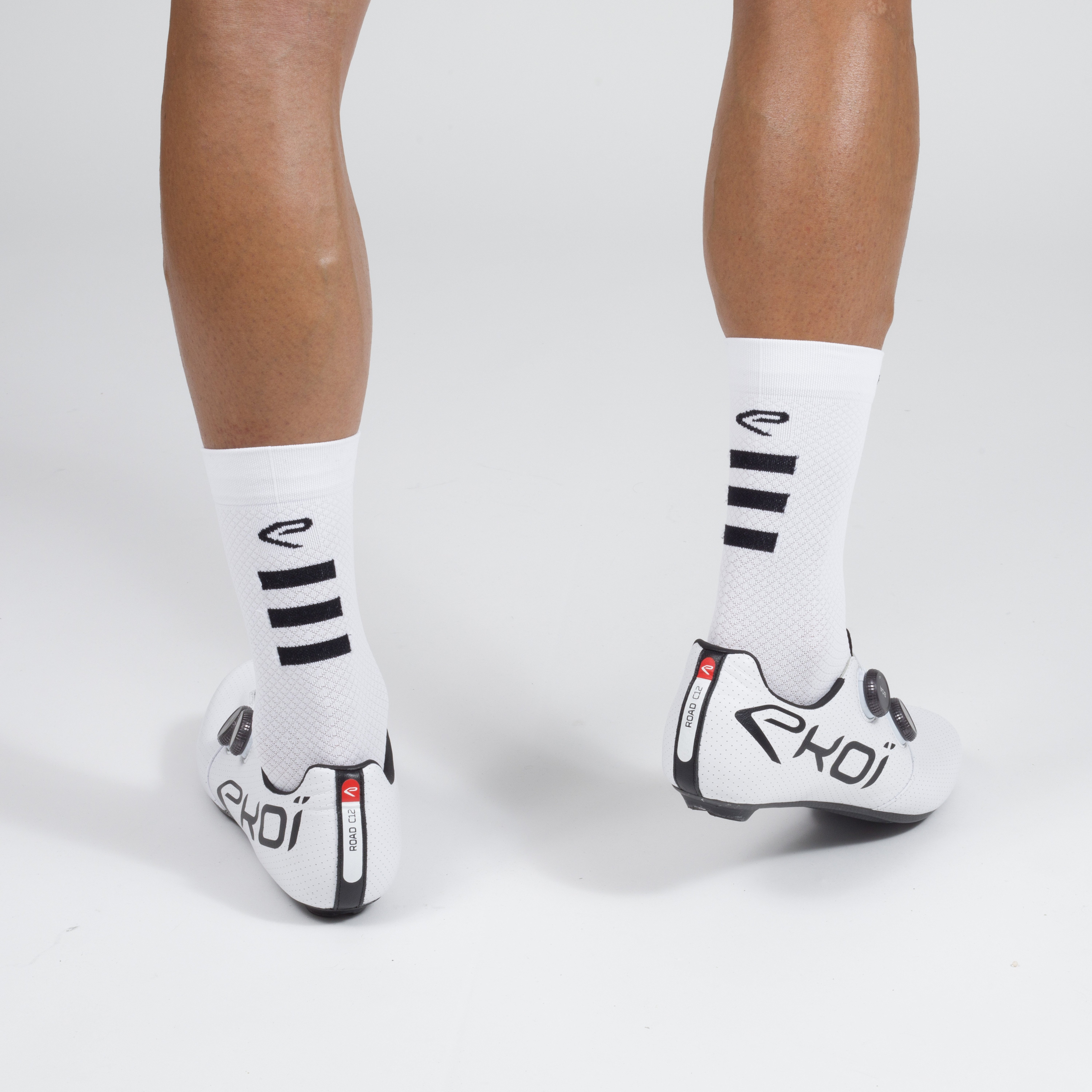 EKOI Racing POWER GRIP Socks White 18cm