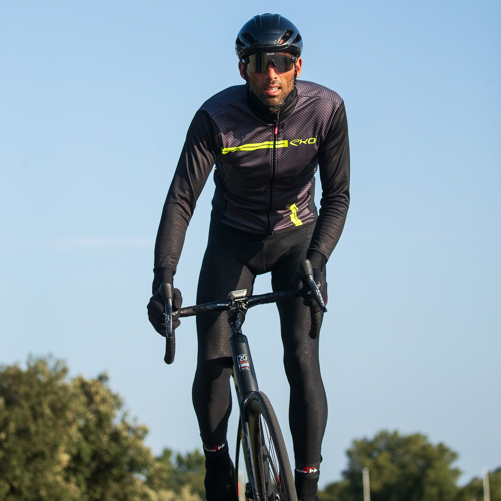 THERMAL JACKET EKOI CARBON NEON YELLOW