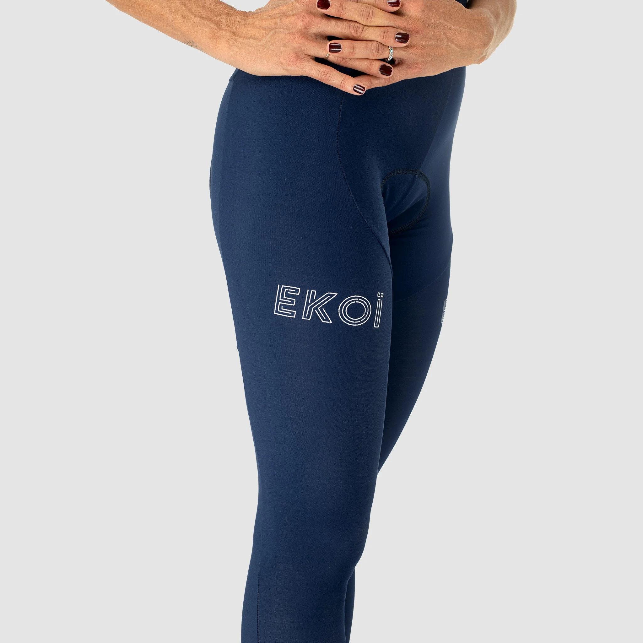 EKOI CORE Women's Marine Blue Bib Tights