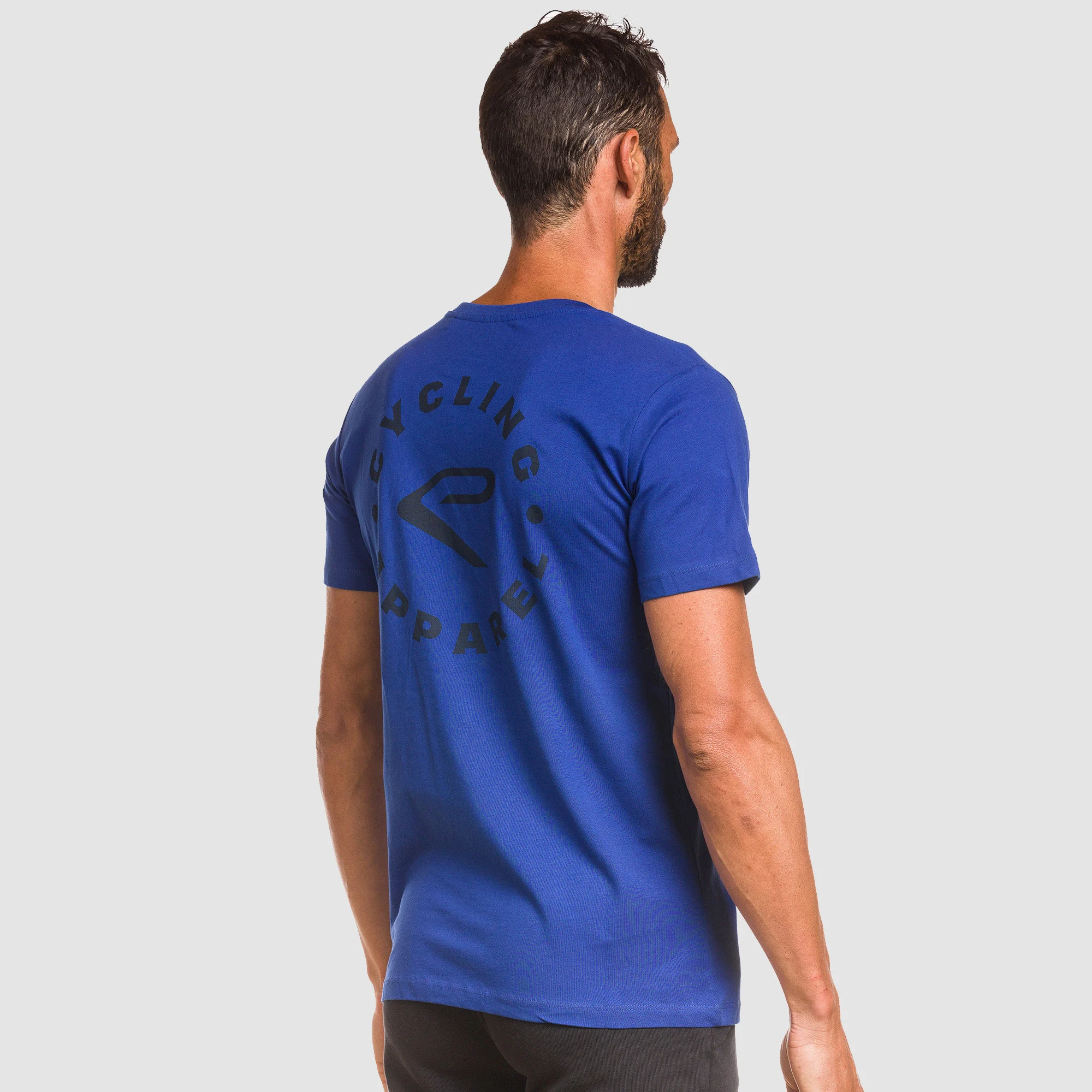 Tee-Shirt EKOI TEE CYCLING APPAREL Blue