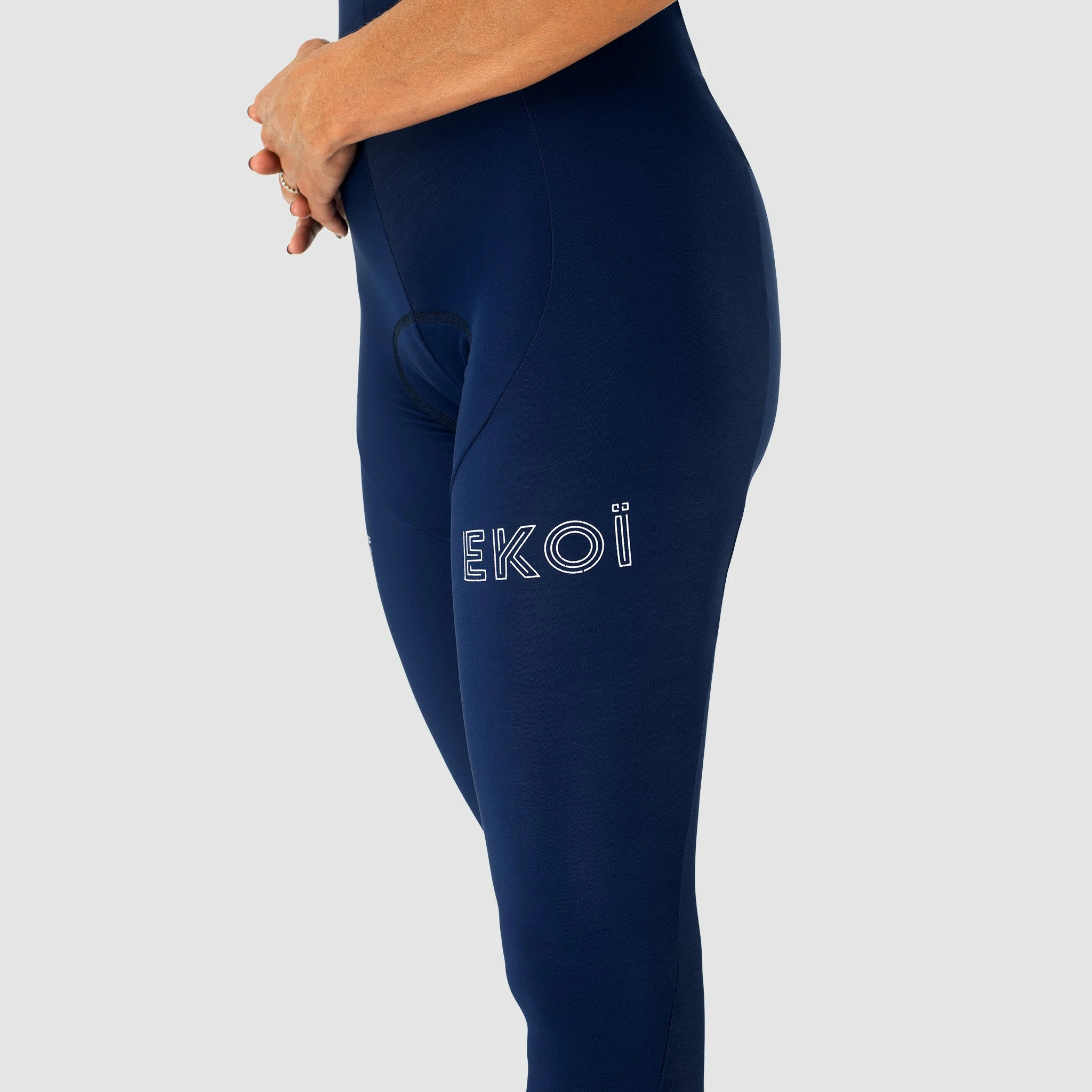 EKOI CORE Women's Marine Blue Bib Tights