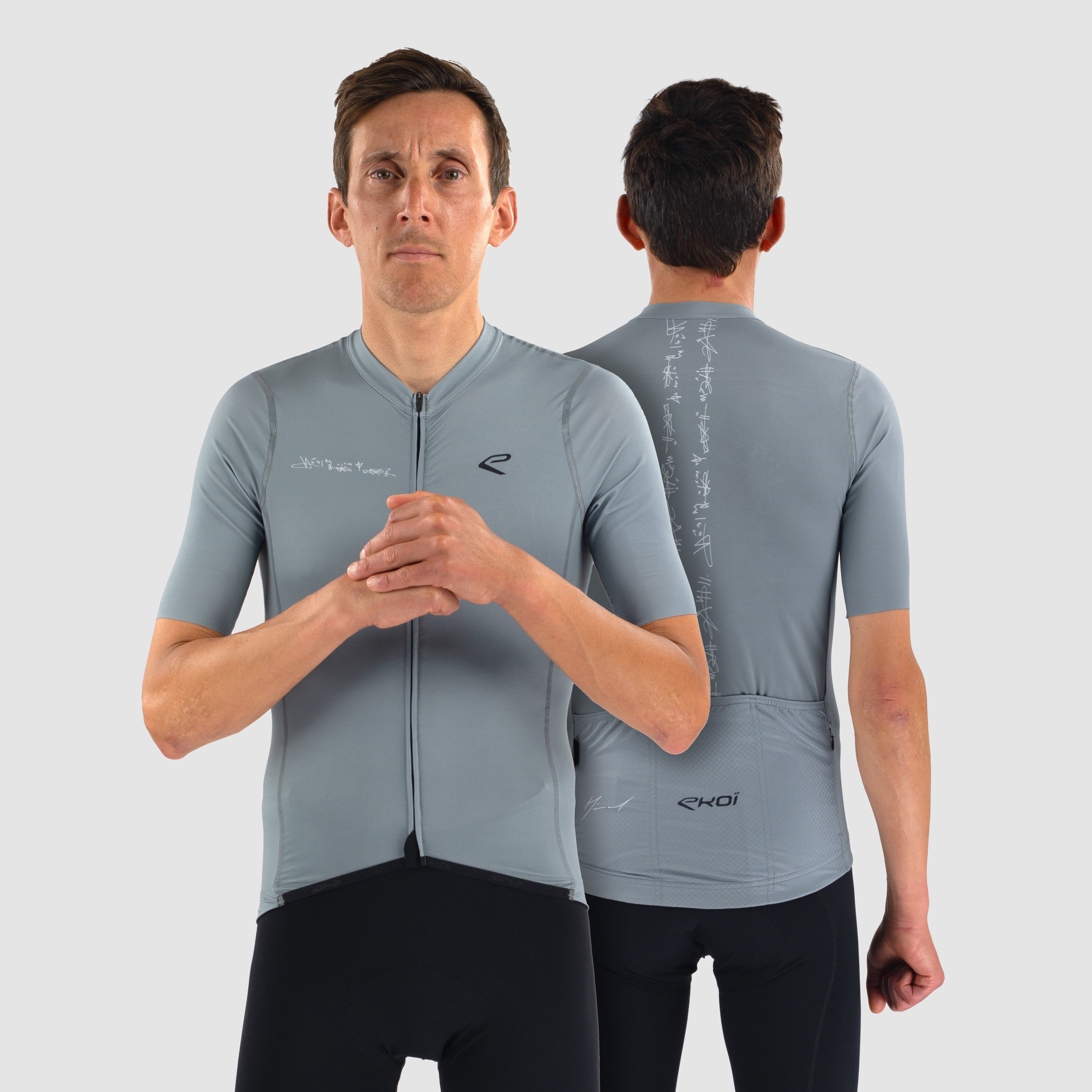 EKOI Outlast Racing David Minard Jersey Grey