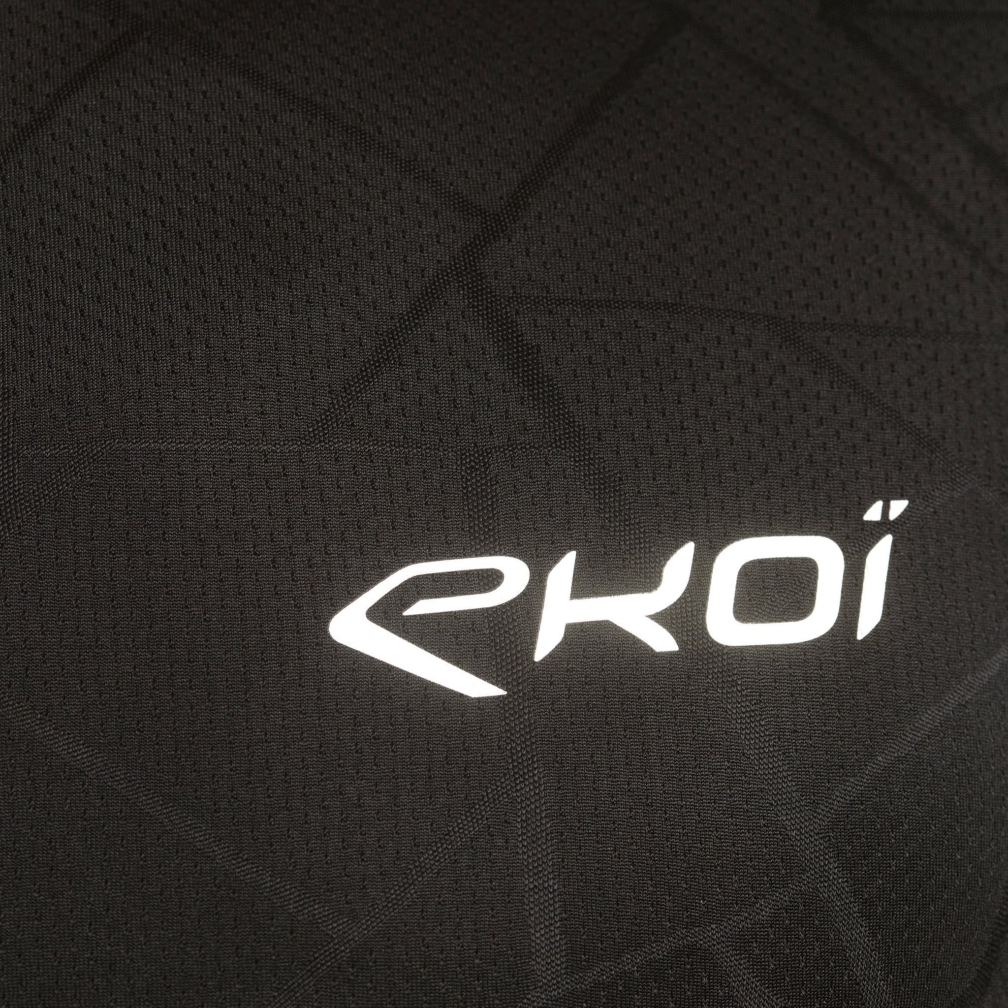 Tee-Shirt EKOI RUN GRAPHIC TECH Black