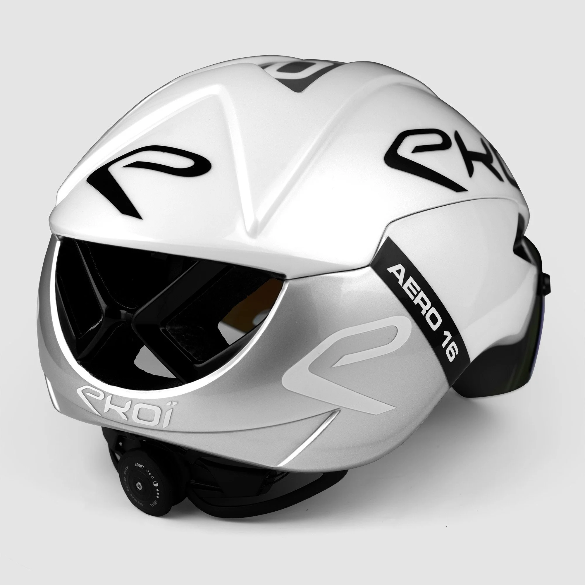 Helmet EKOI AERO16 WHITE/GREY