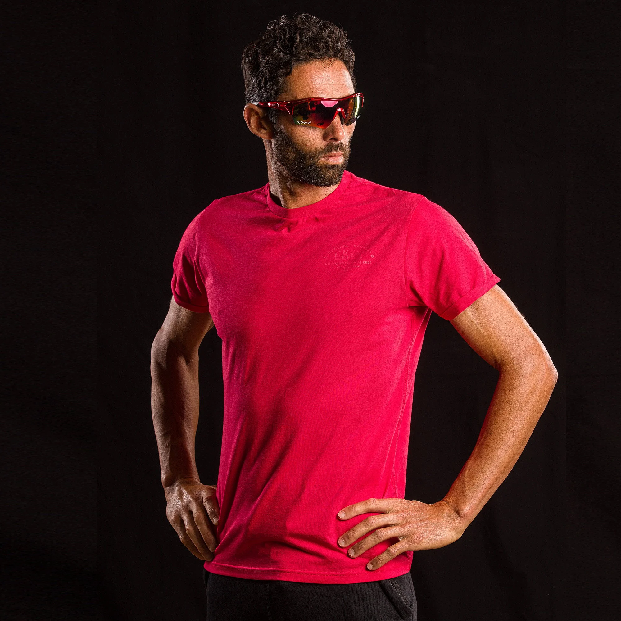 Tee-Shirt EKOI TEE SPIRIT Red