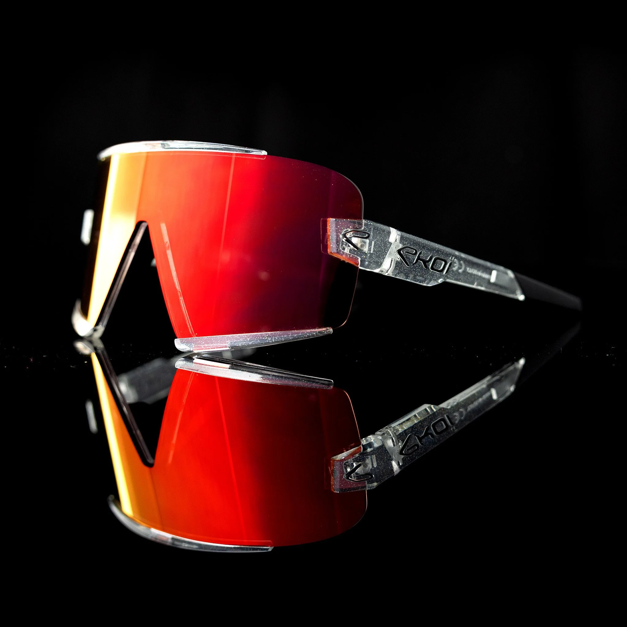Glasses EKOI OTTIMO Crystal Revo Red Cat3