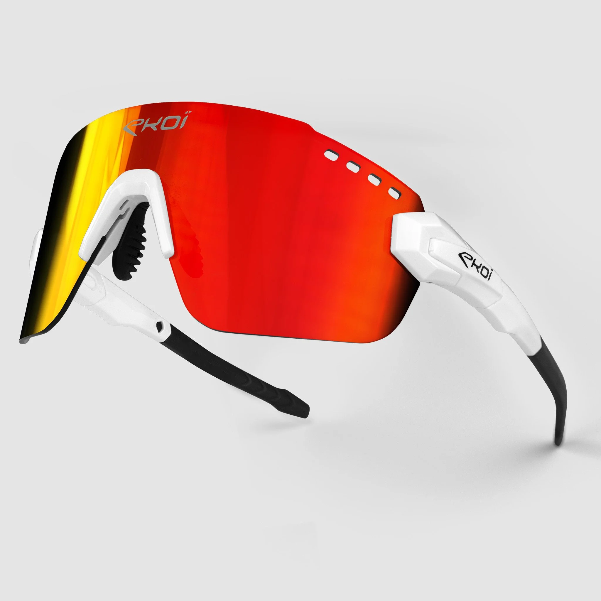 Glasses EKOI PREMIUM 80 LTD White Revo Red Cat3