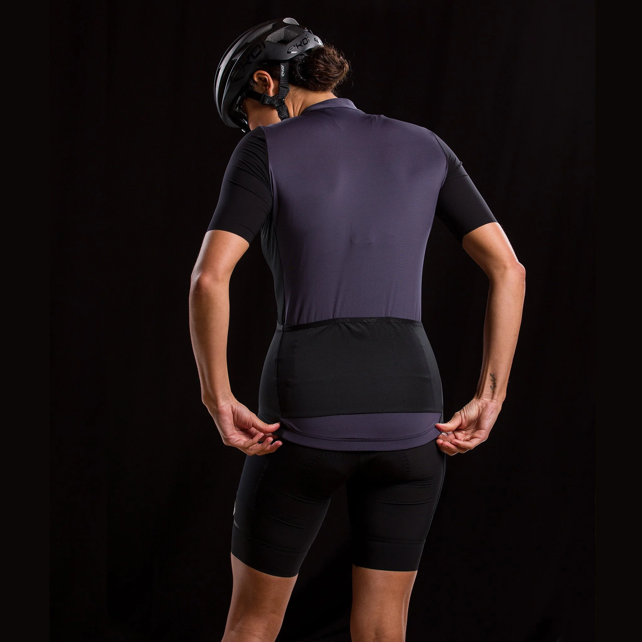 Unisex Jersey EKOI GRAVEL PERFORMANCE Kaki