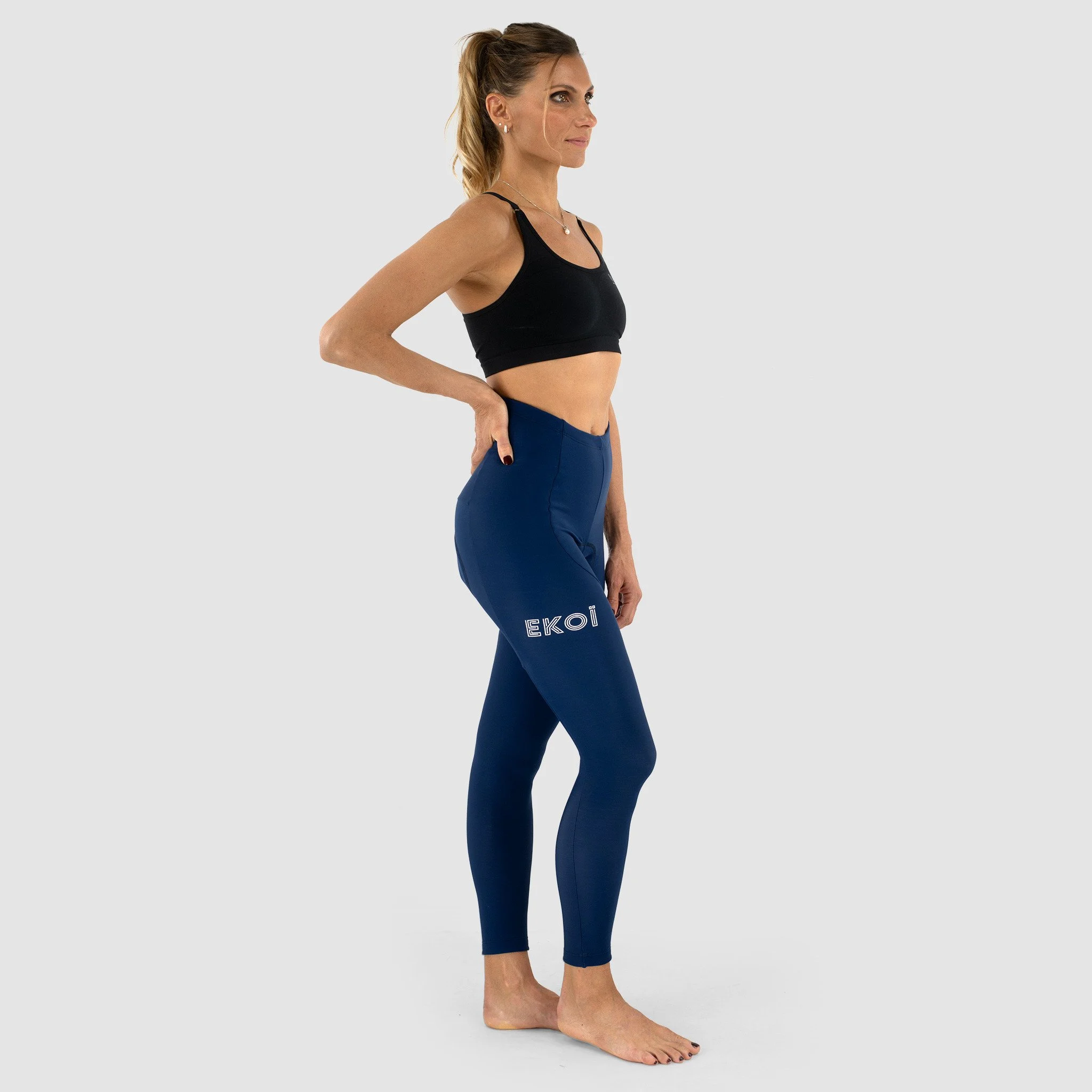 EKOI CORE BLACK WOMEN's BIB TIGHTS