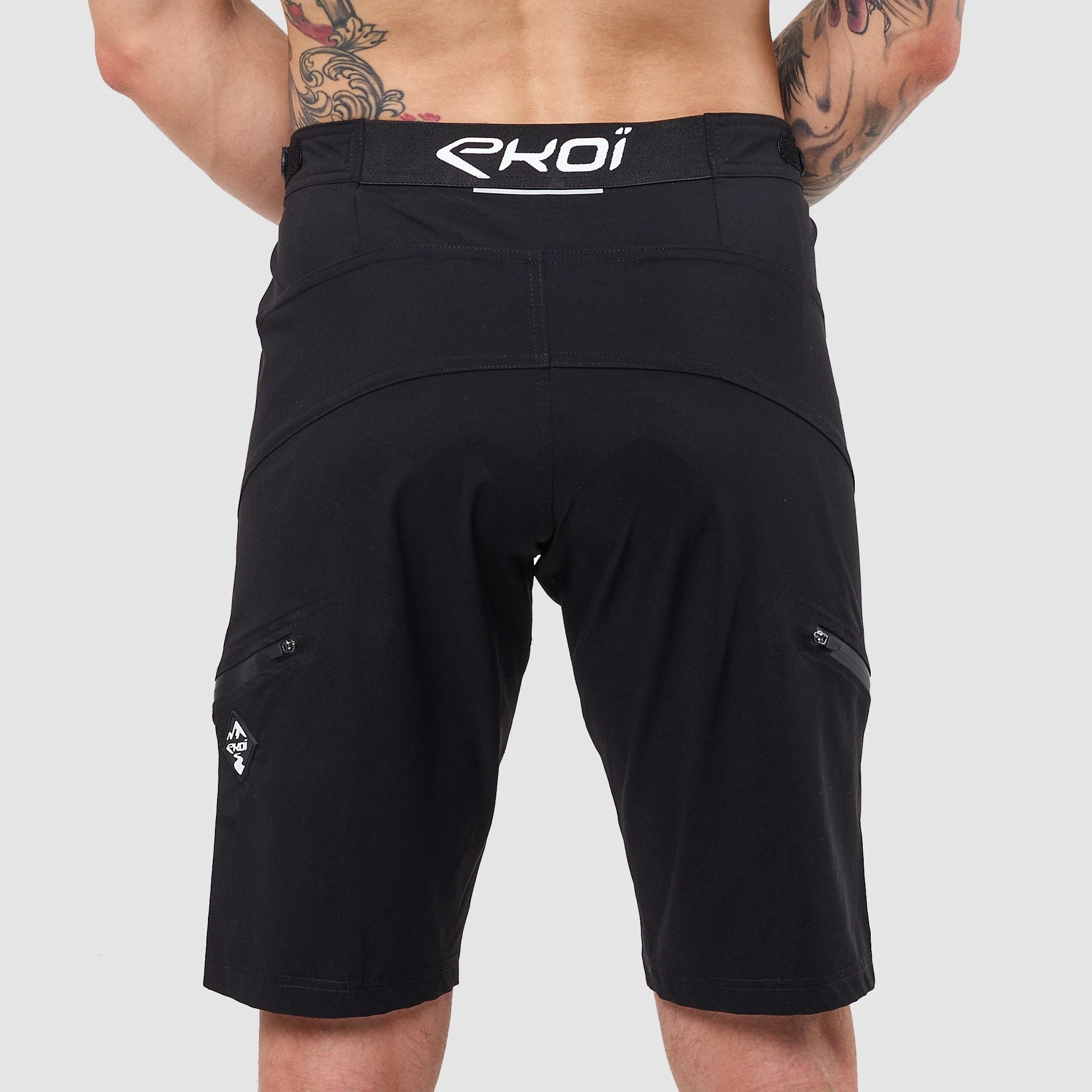 Unisex Shorts EKOI GRAVEL CONFORT Kaki