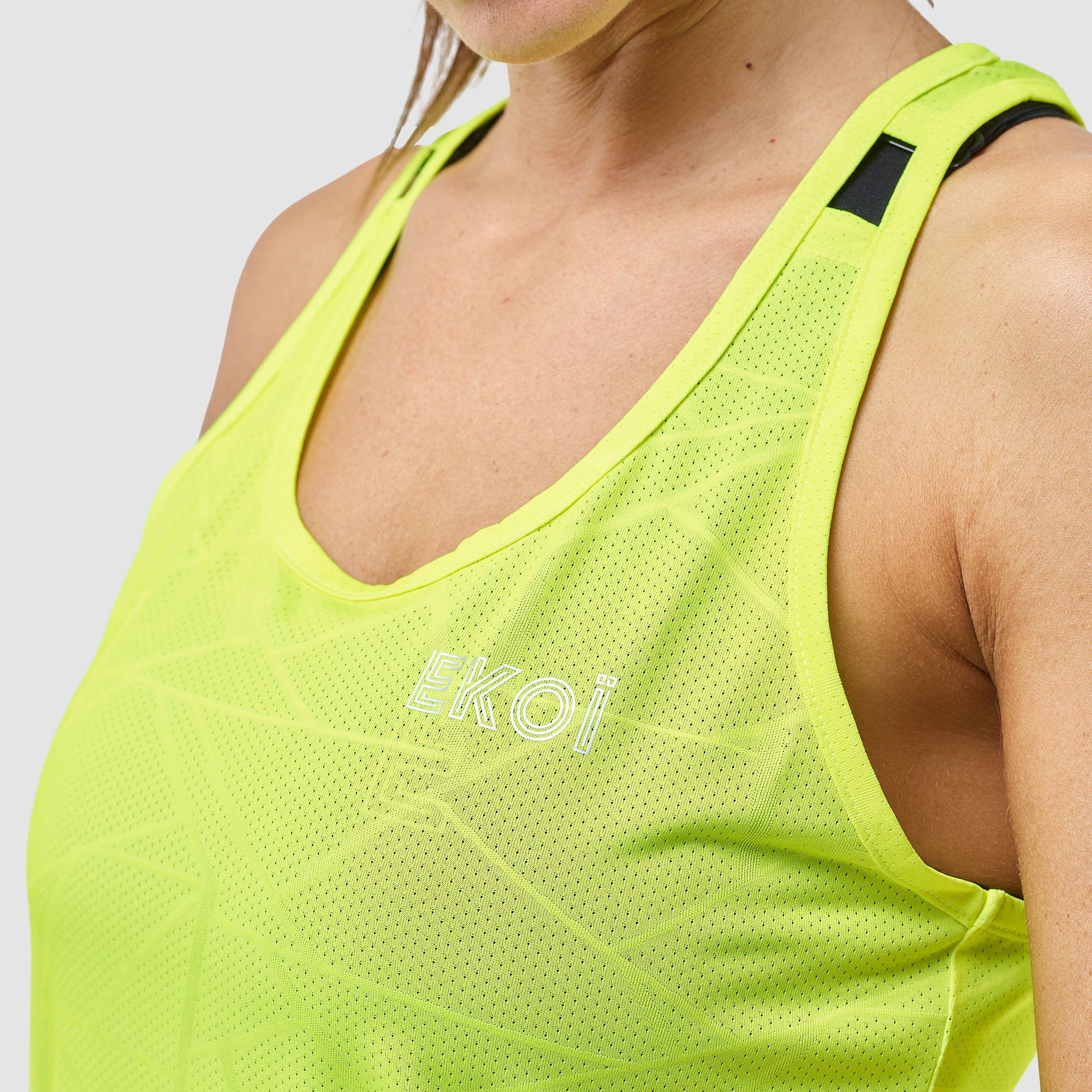 Women Tank Top EKOI RUN Tropical