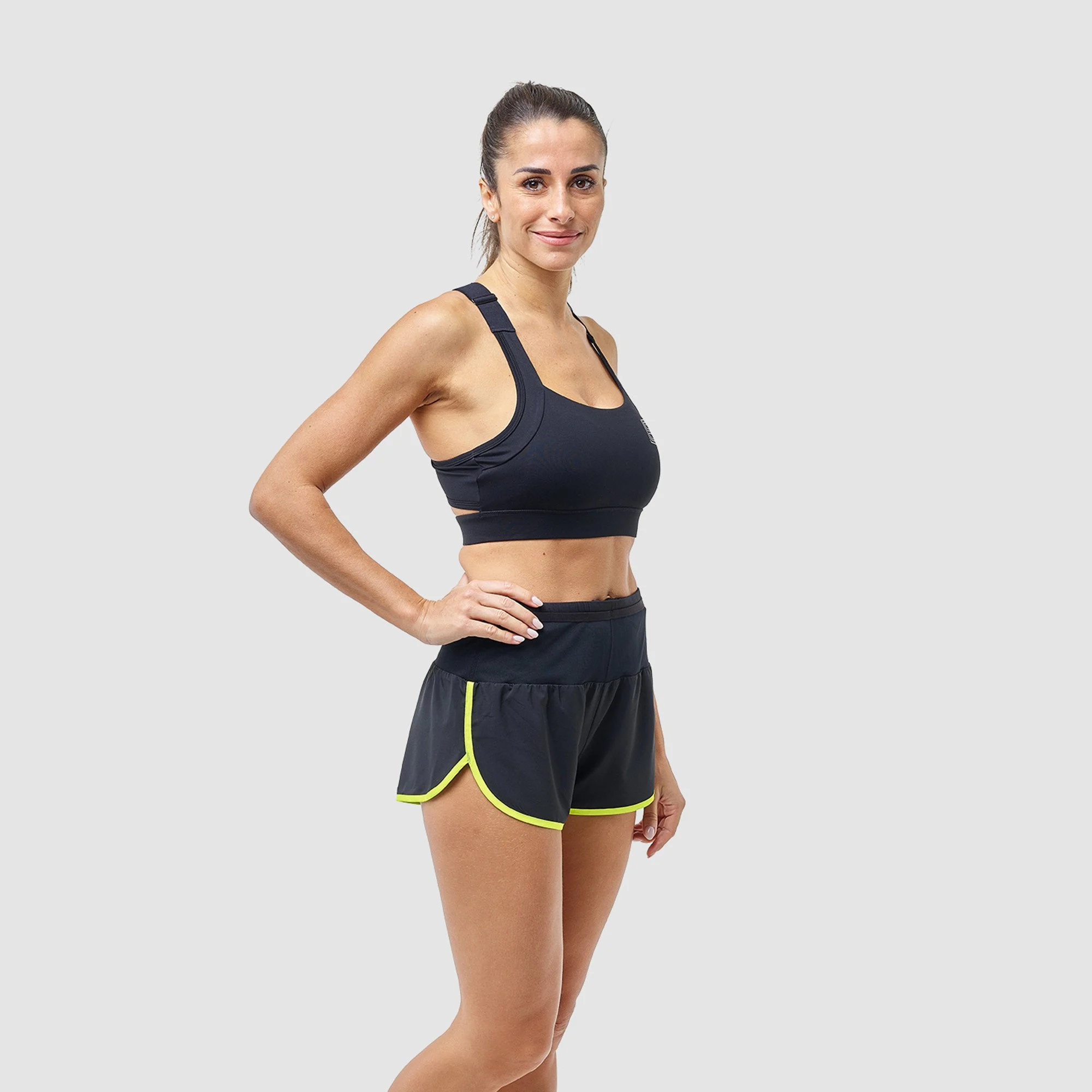 Women Shorts EKOI RUN Black
