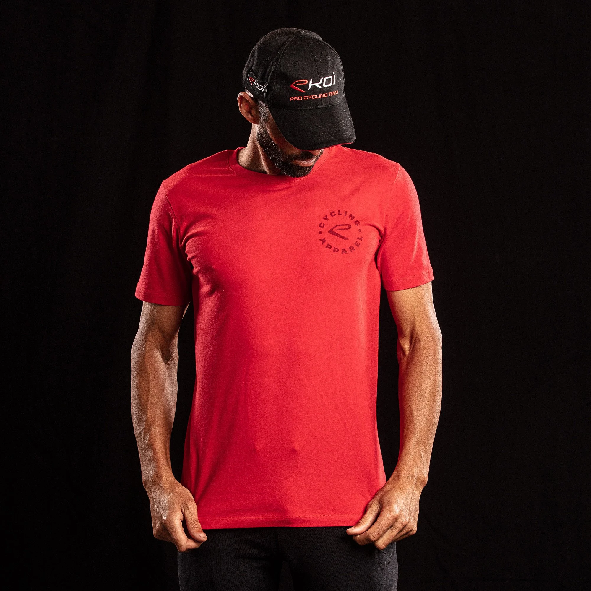 Tee-Shirt EKOI TEE CYCLING APPAREL Blue