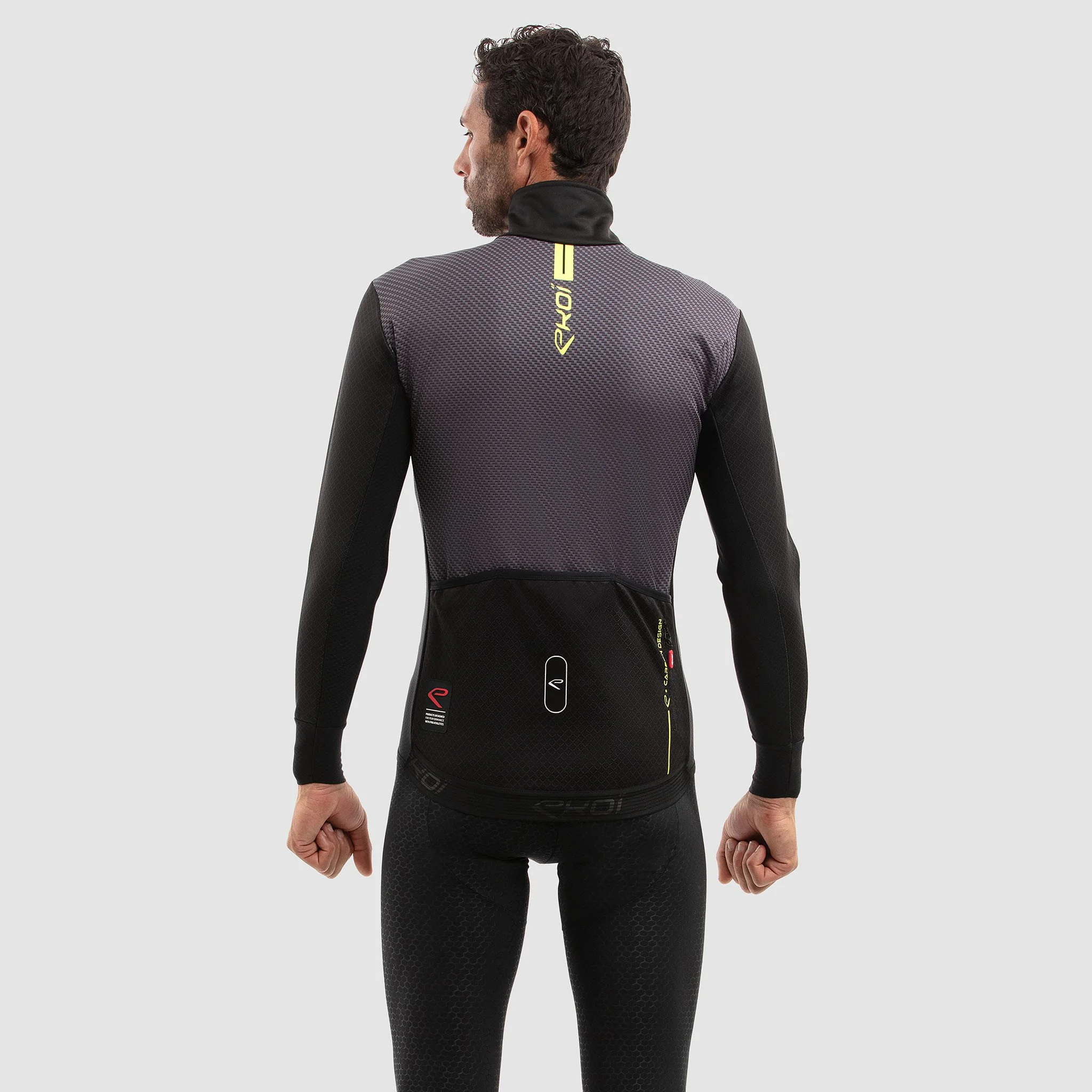 THERMAL JACKET EKOI CARBON NEON YELLOW