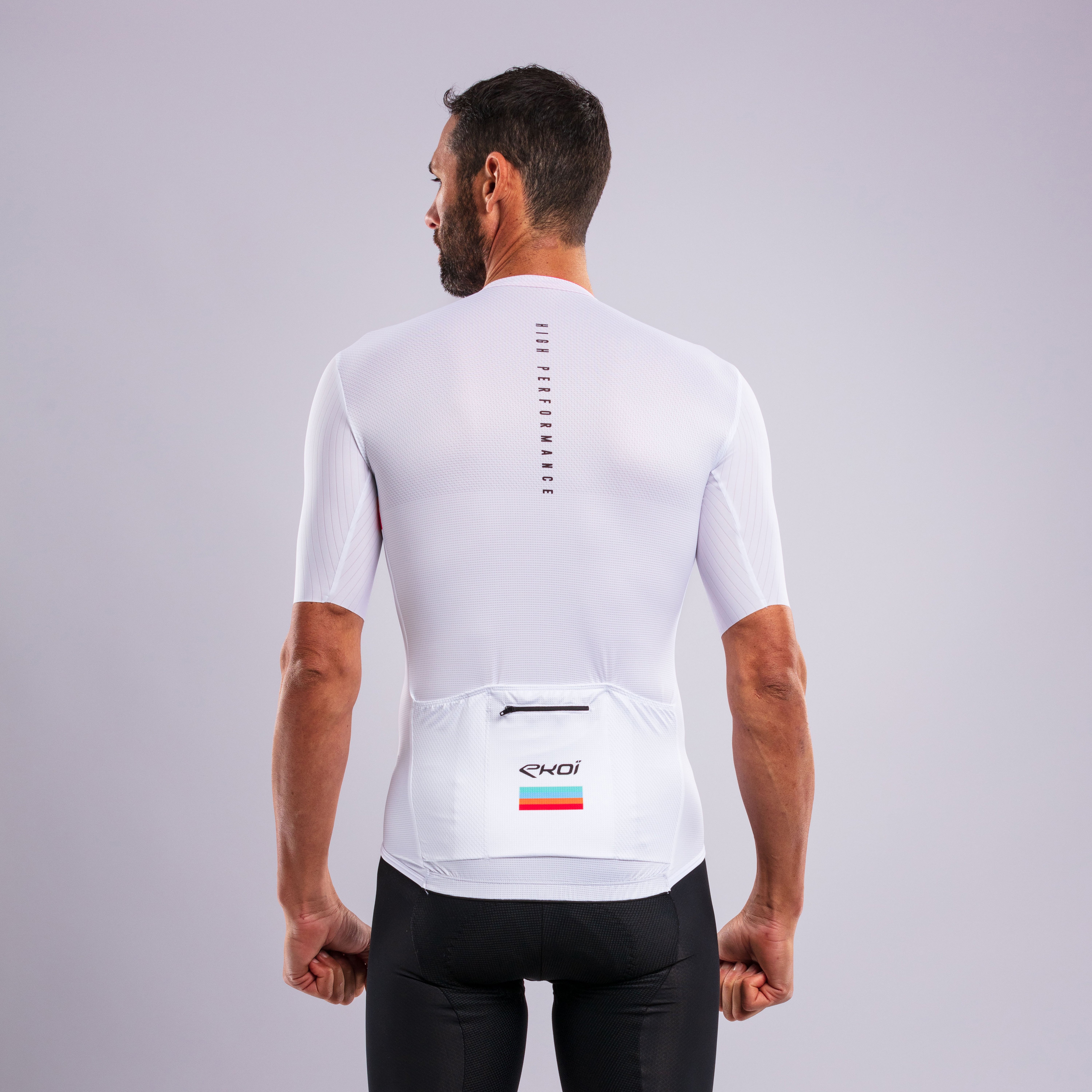 EKOI ROAD LINES Jersey White