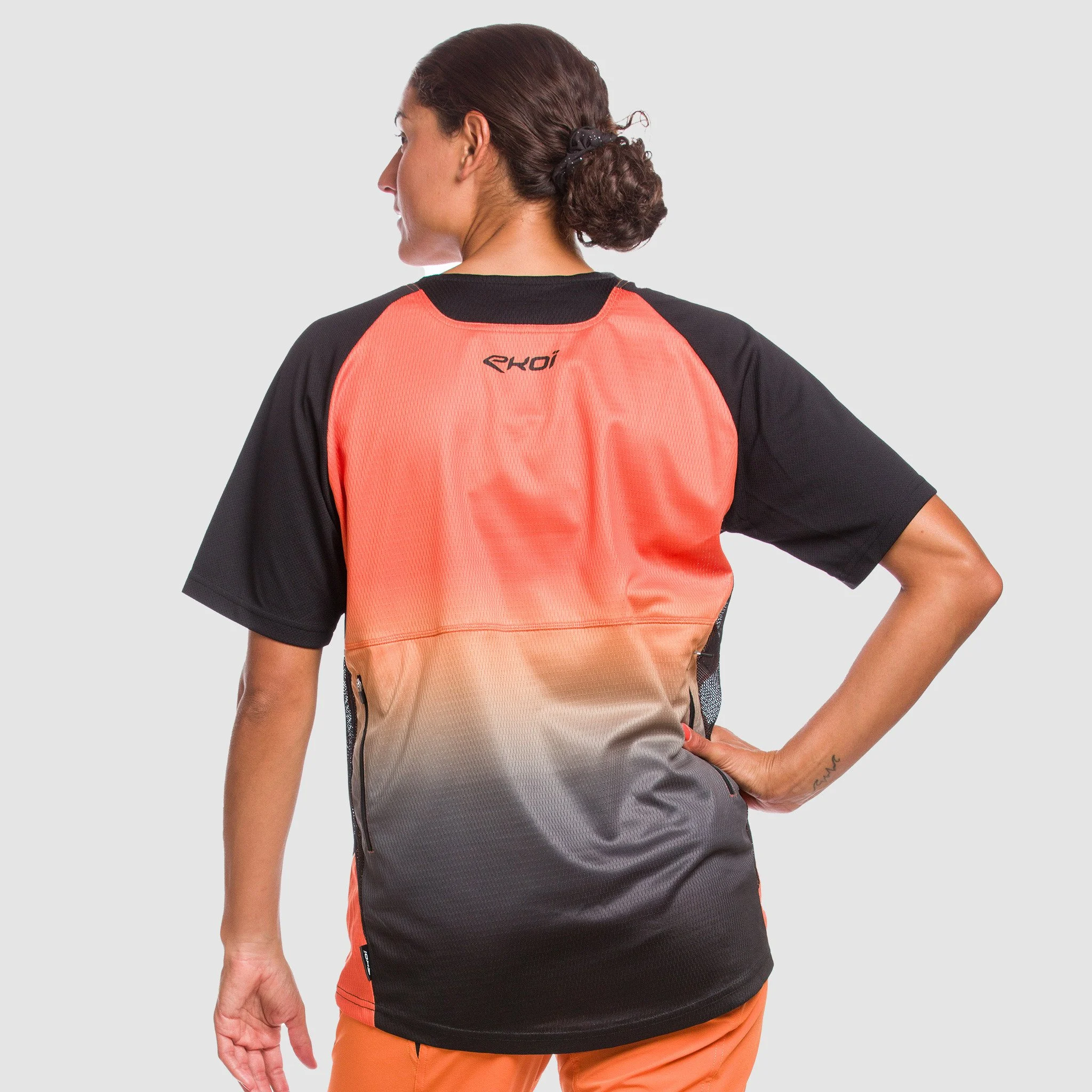 Short Sleeves Jersey EKOI MTB Grey