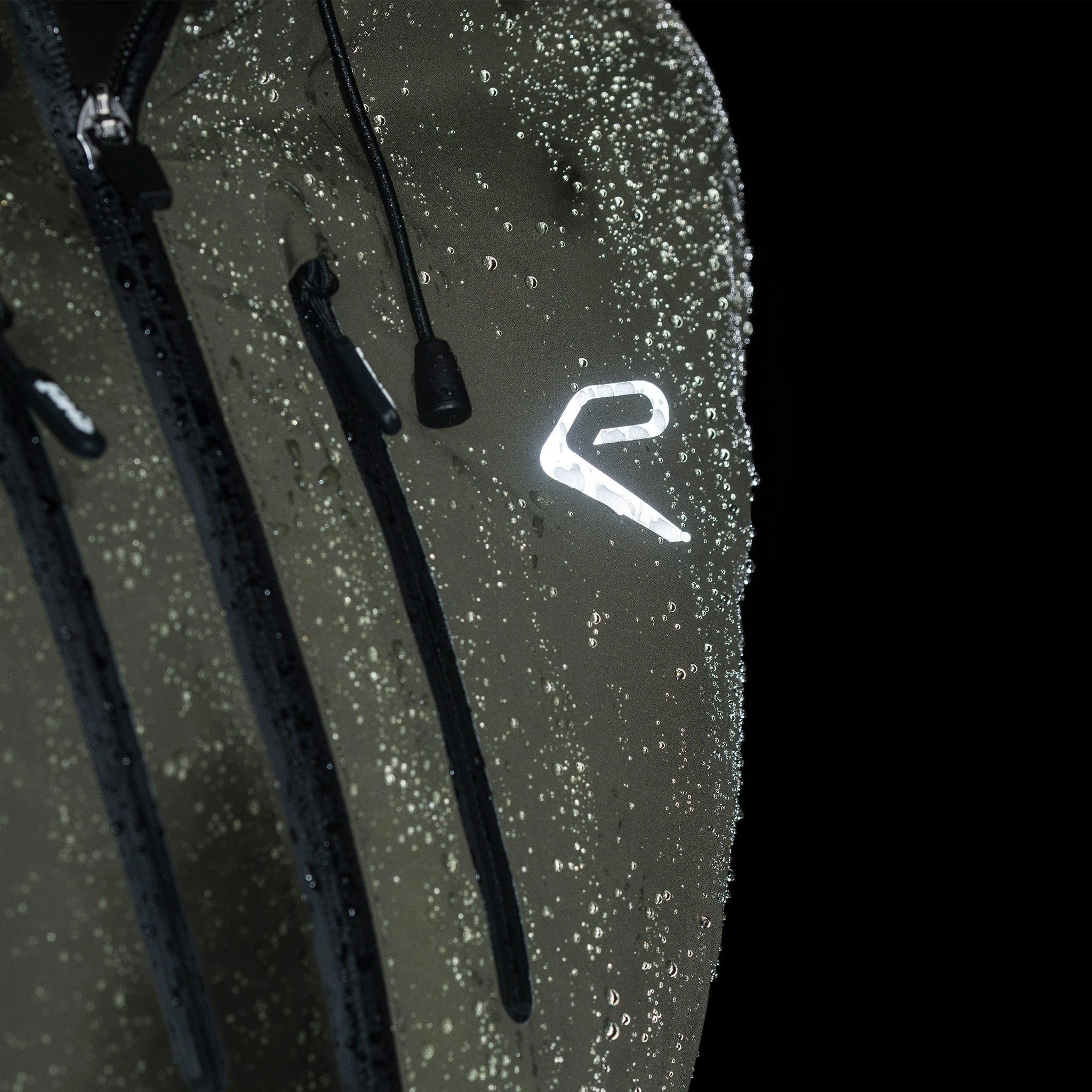 EKOI MTB Trail Charcoal green khaki rain cape