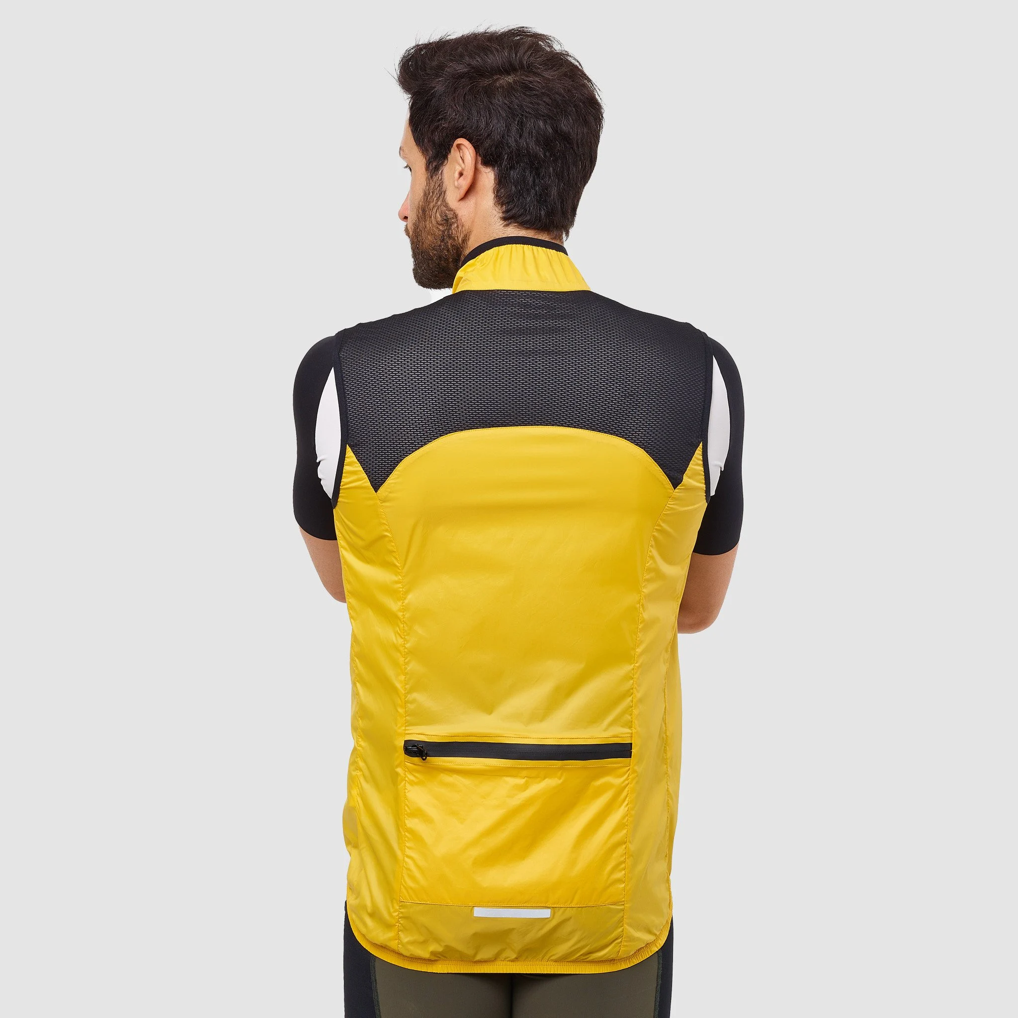 Unisex Windproof Vest EKOI GRAVEL ULTRALIGHT Kaki
