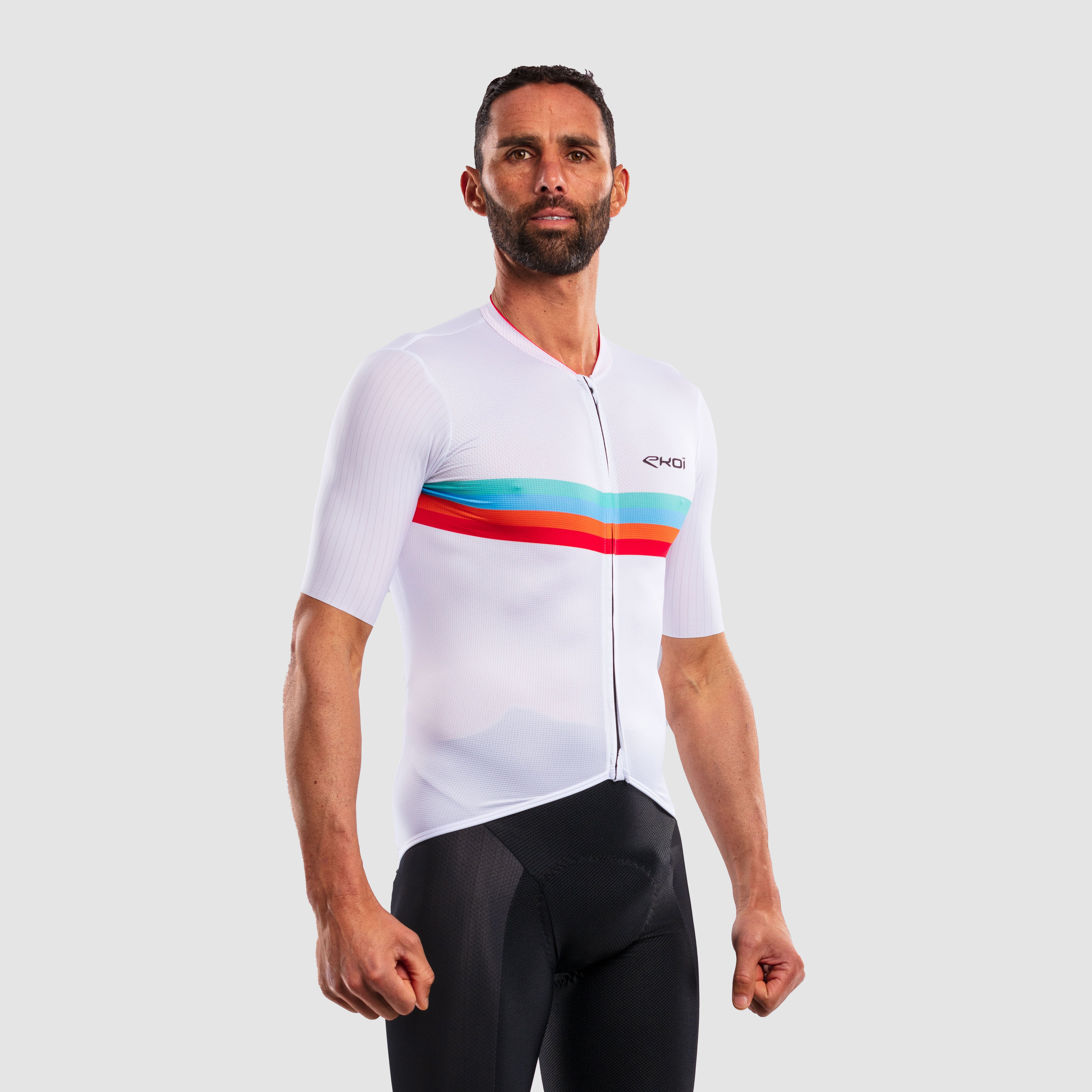 EKOI ROAD LINES Jersey White