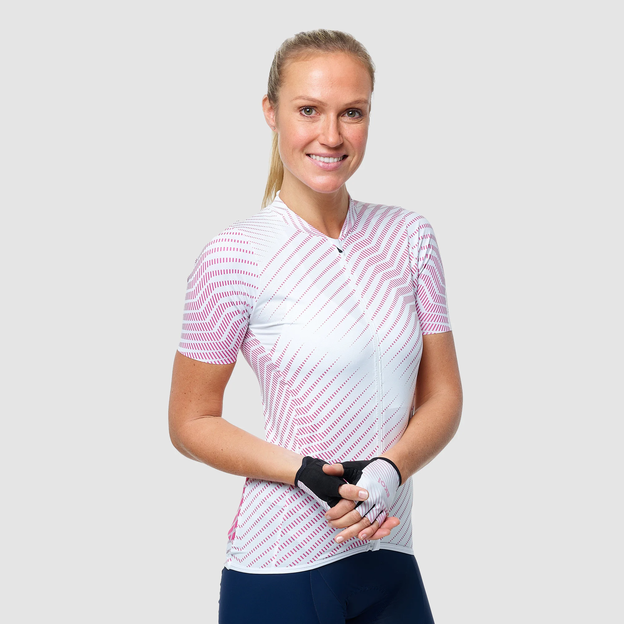 EKOI LINEAR Ladies Jersey Pink