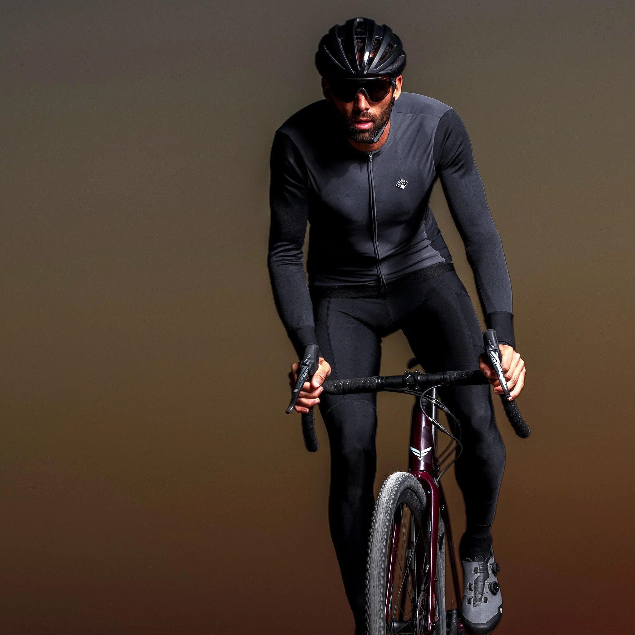 EKOI Gravel Cordura grey unisex winter jersey