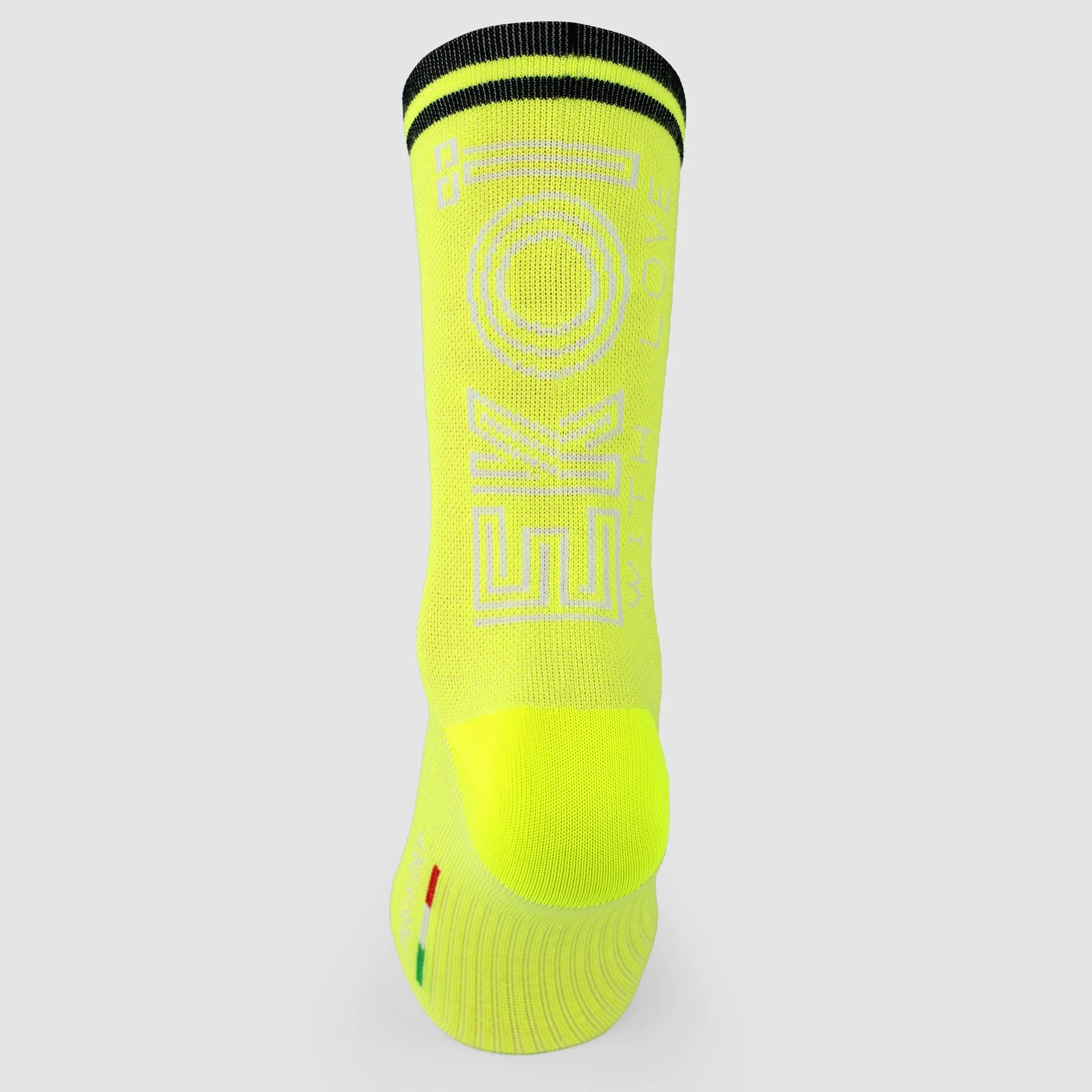 EKOI Thermolite Women's Neon yellow autumn & winter cycling socks
