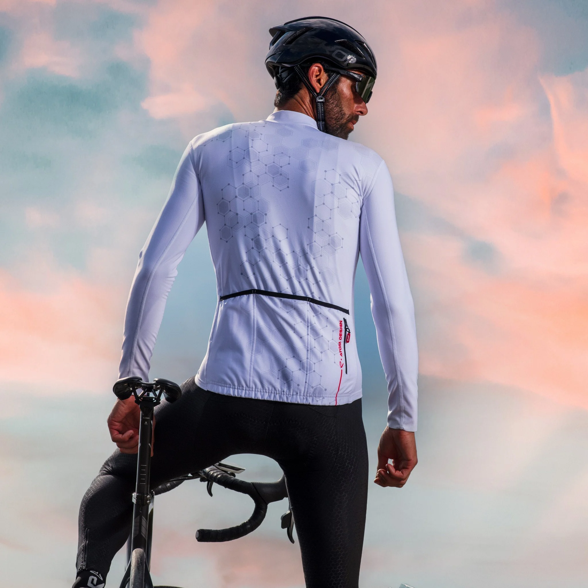 LONG SLEEVES JERSEY EKOI ATOM BLACK