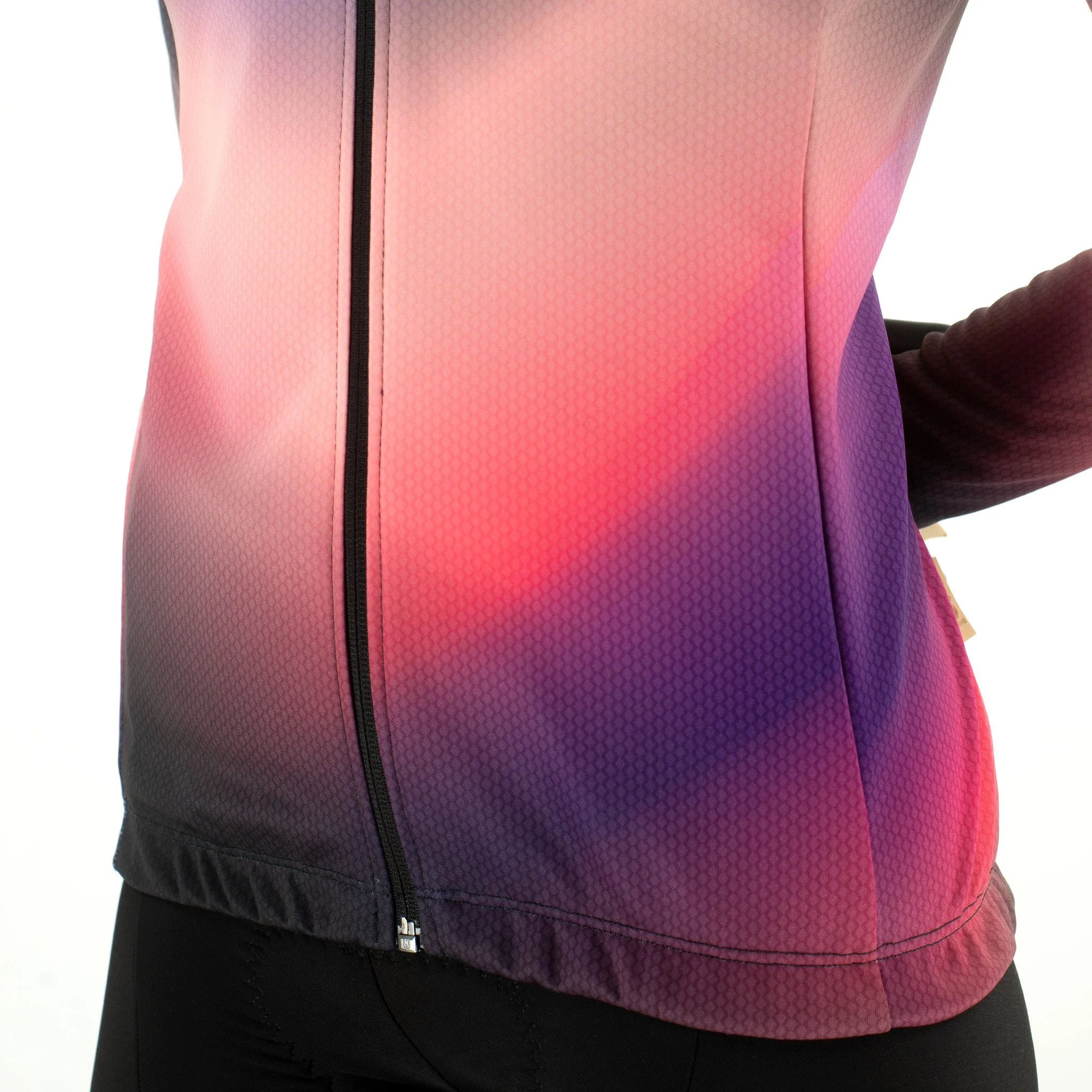Women Long Sleeves Jersey EKOI AURA Pink