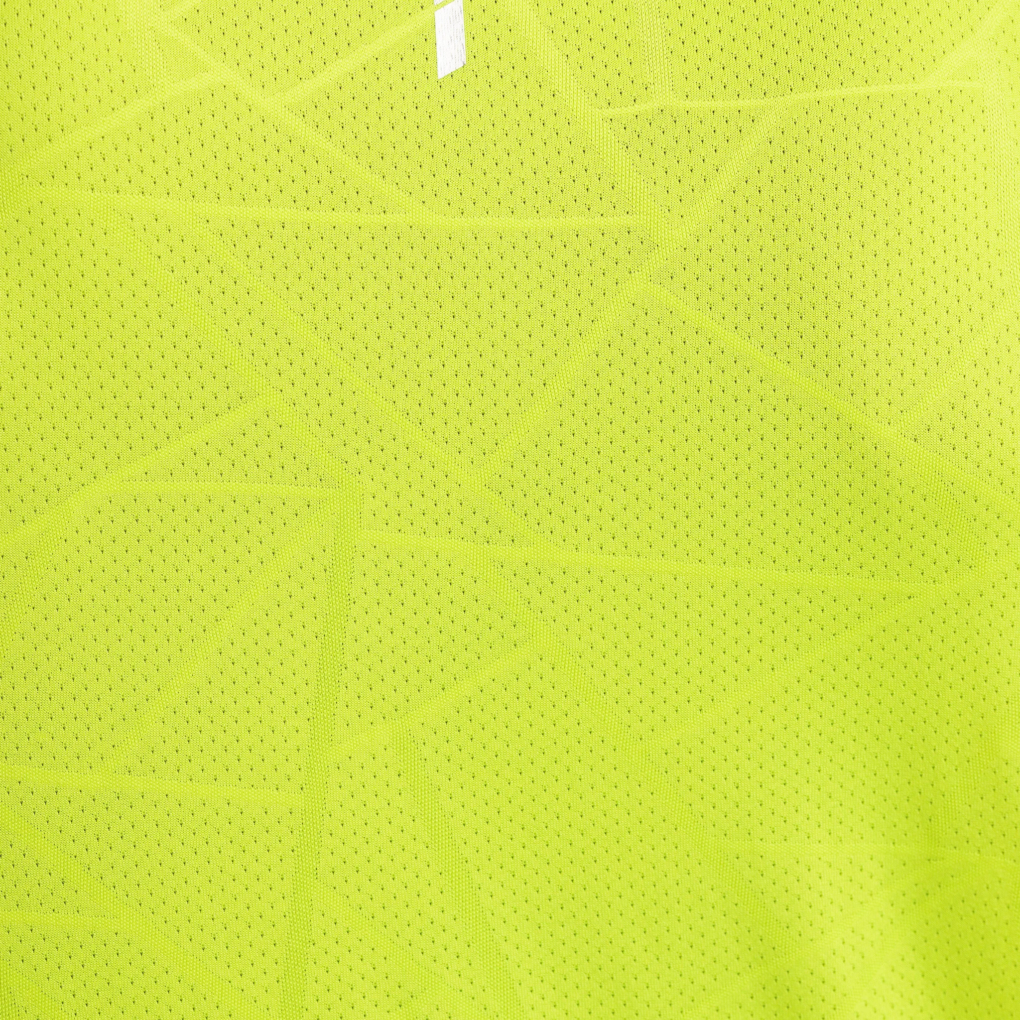 TEE SHIRT SLEEVELESS GRAPHIC TECH EKOI RUN NEON YELLOW