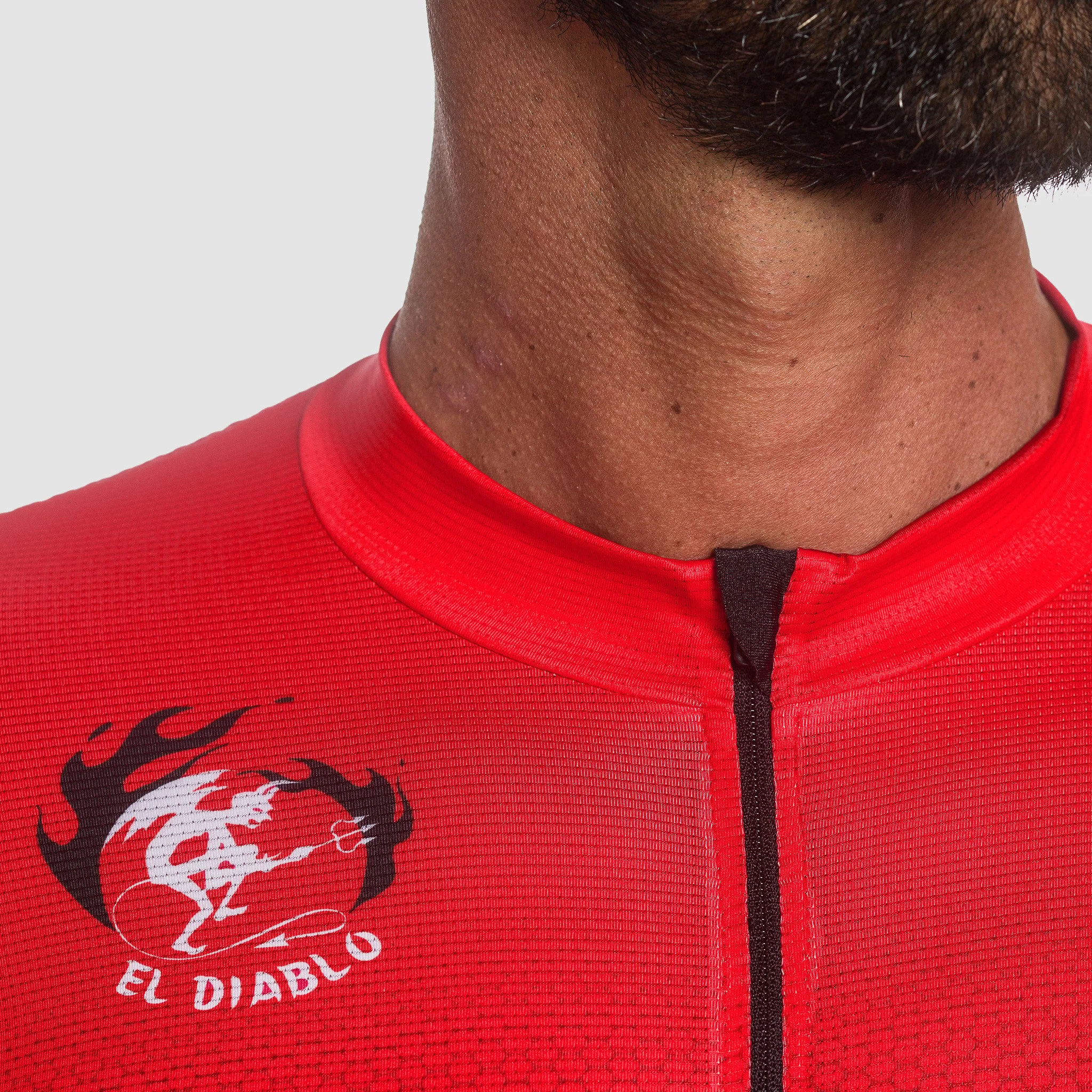 EKOI X EL DIABLO Red short sleeved jersey