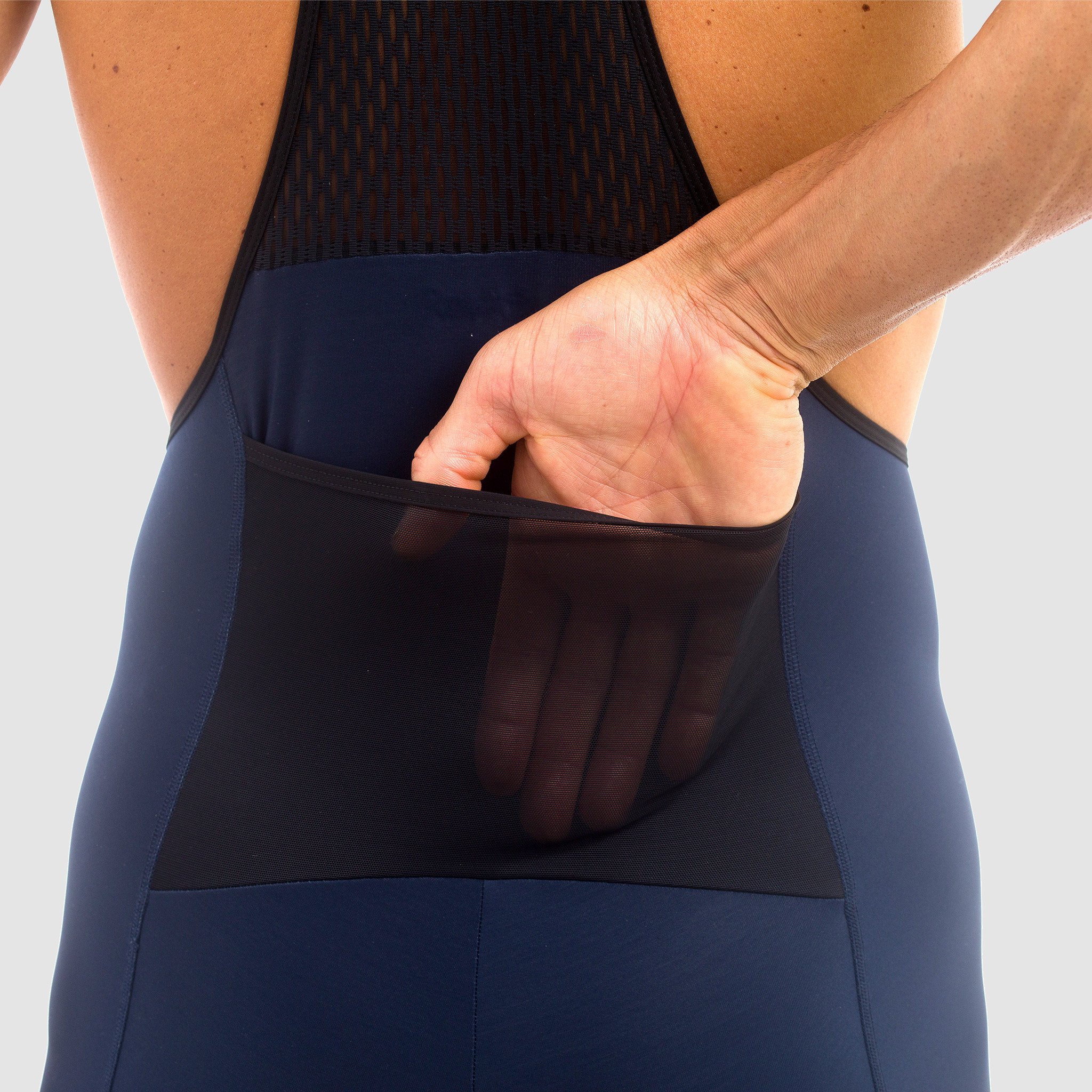 EKOI Gravel Cargo marine blue winter bib tights