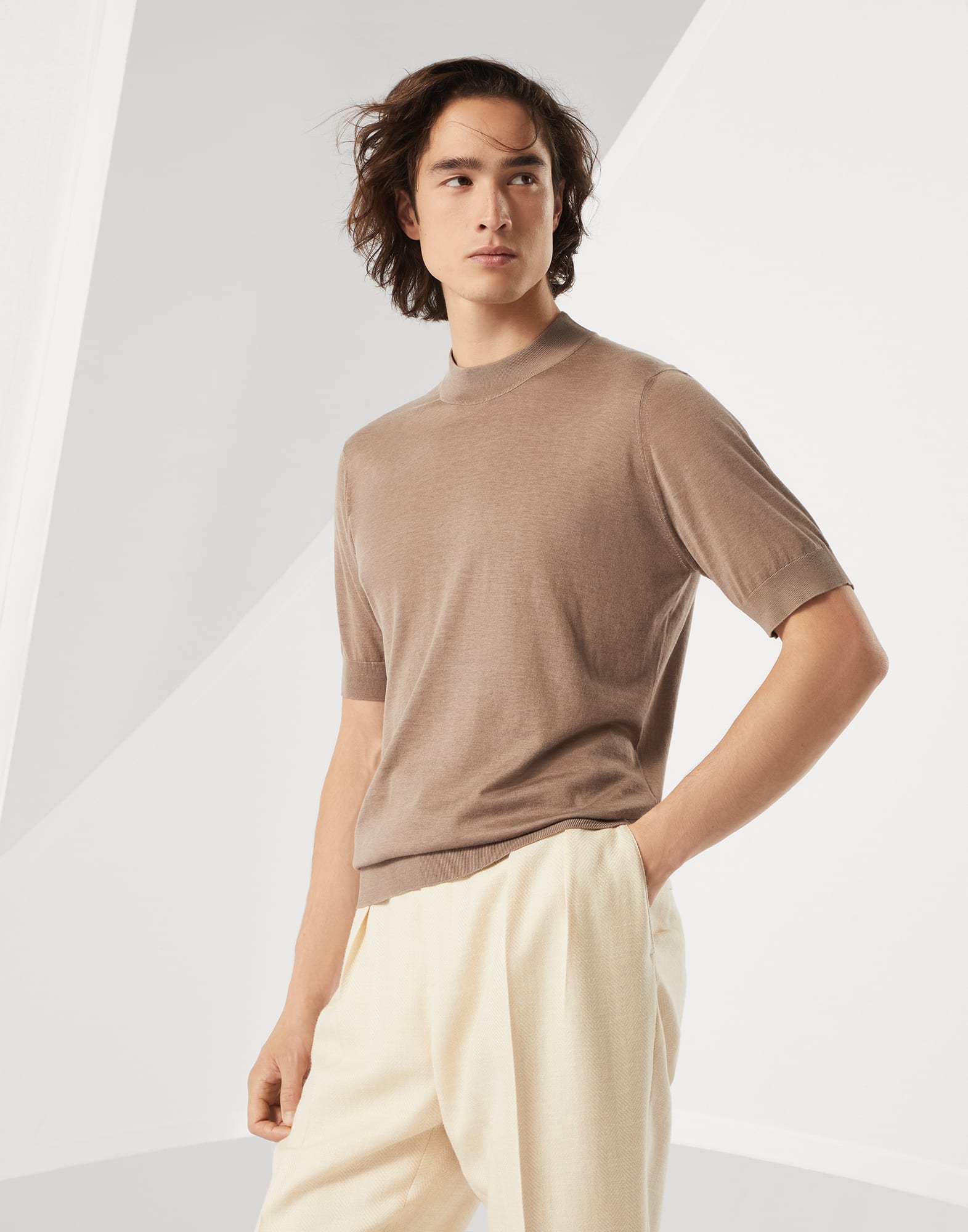 Knit T-shirt