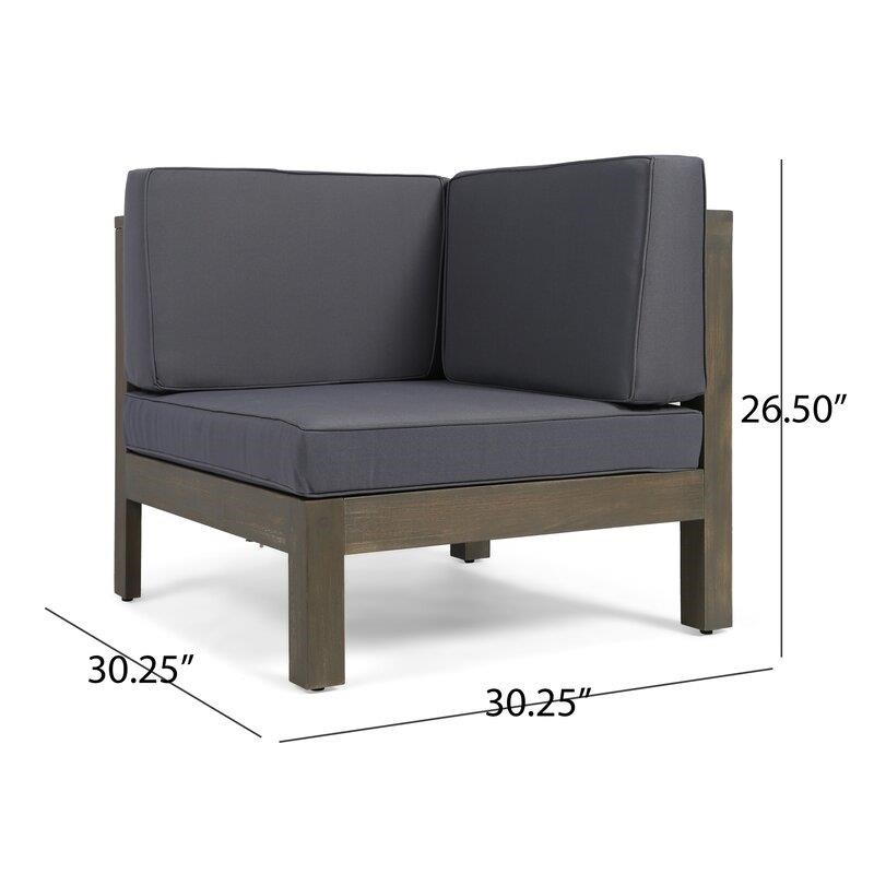 Ansel 5 - Person Seating Group with Cushions
