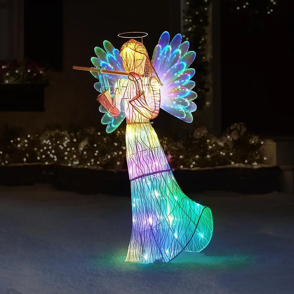 The Animated Fiber Optic Angel