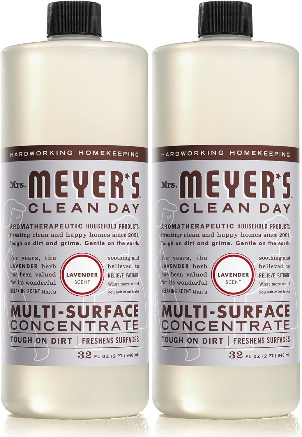 Mrs. Meyer's All-Purpose Cleaner Spray, Lemon Verbena, 16 fl. oz - Pack of 3
