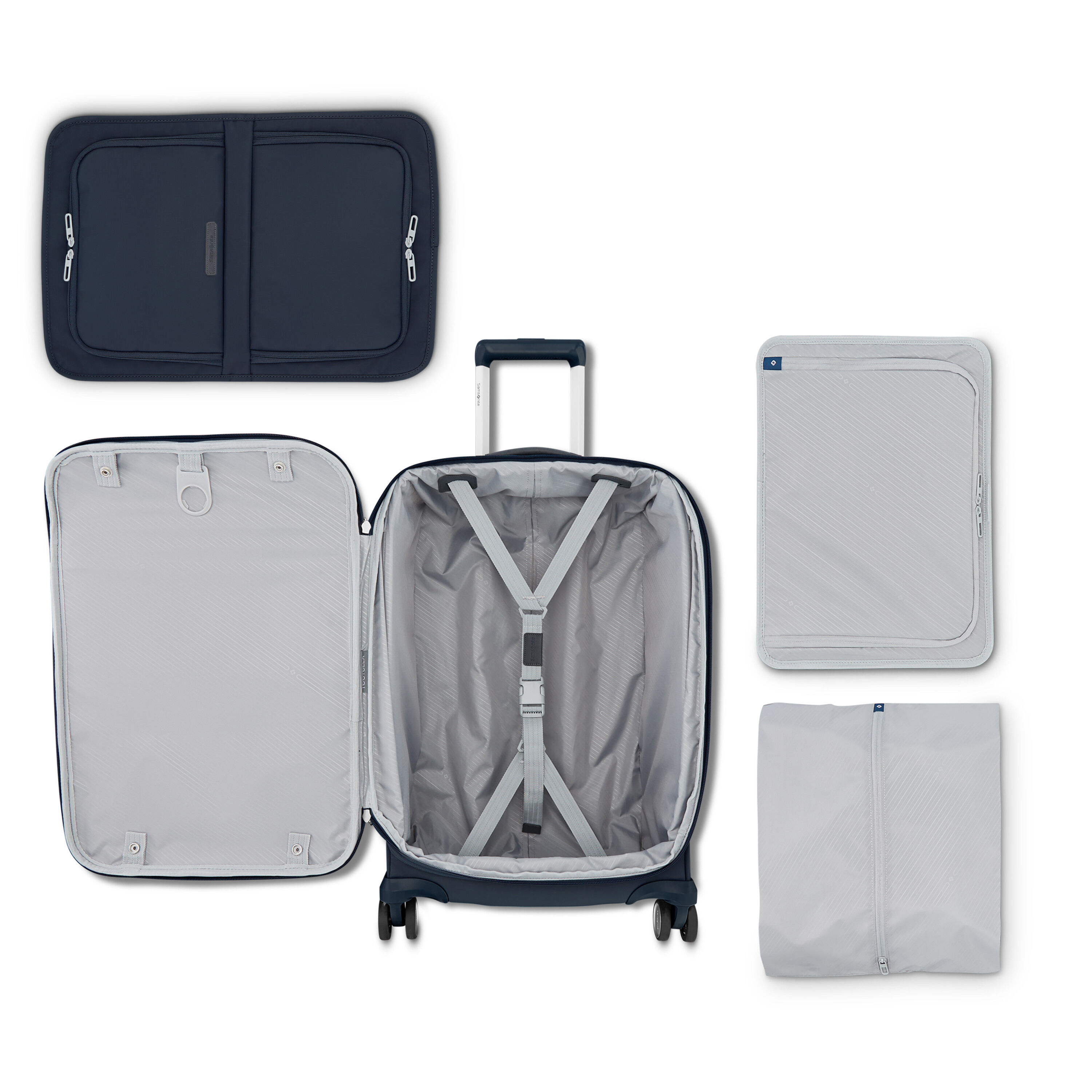 Samsonite ELEVATION PLUS SOFTSIDE 22 X 14 X 9 CARRY-ON SPINNER