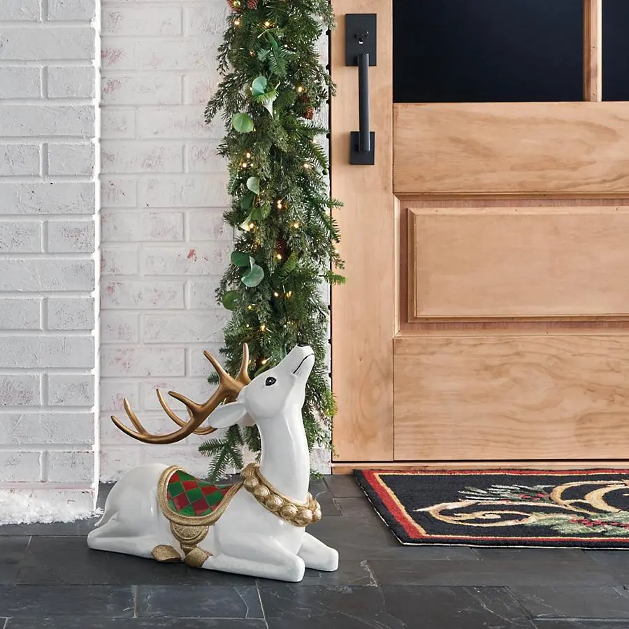 Festive Jingle Bell Deer