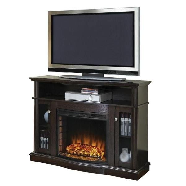 Elliott 47 in. Media Electric Fireplace TV Stand in Merlot