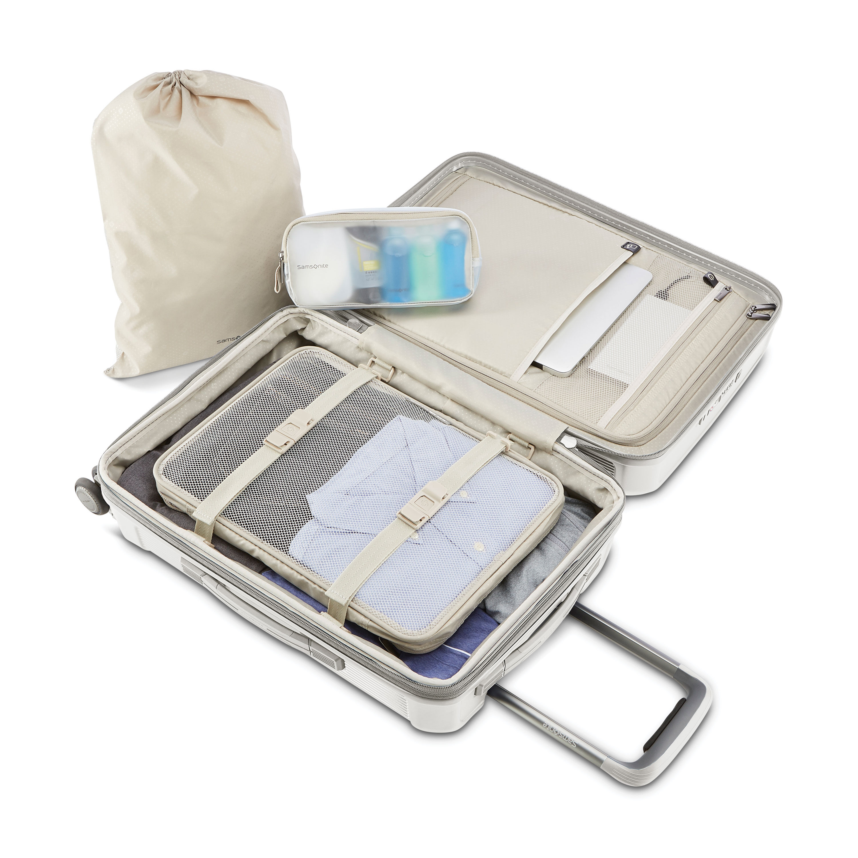 SAMSONITE SILHOUETTE 17 CARRY-ON HARDSIDE SPINNER