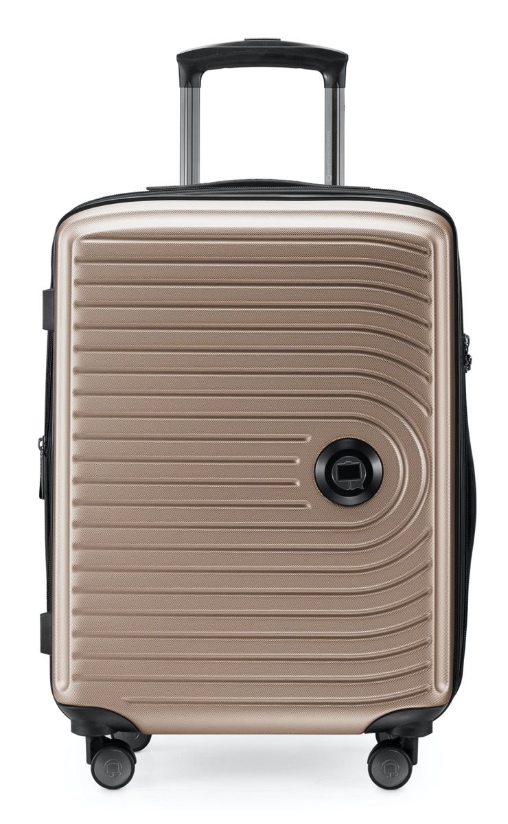 MITTE – hand luggage hard shell champagne matt, TSA, 55 cm, 55 liters