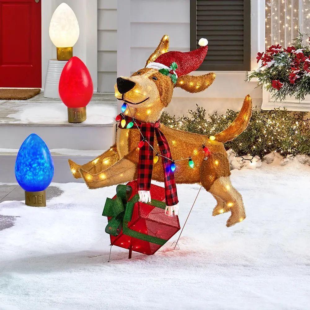 The Jolly Jumping Christmas Pup