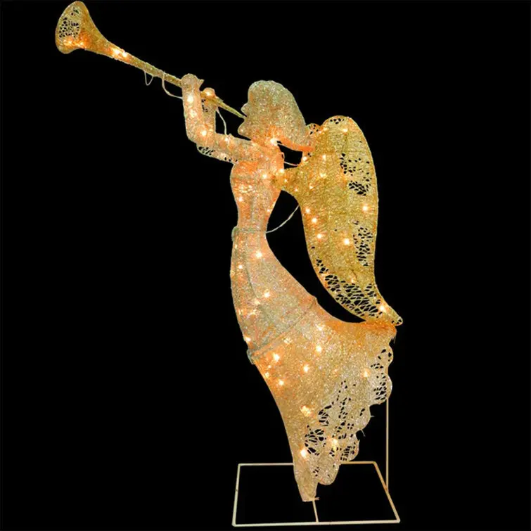 Angel Christmas Decoration Lighted Display