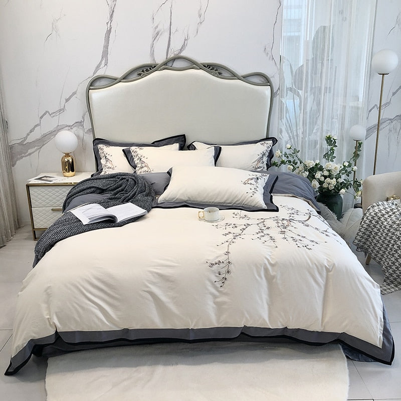 Infinite Peace Egyptian Cotton Bedding Set