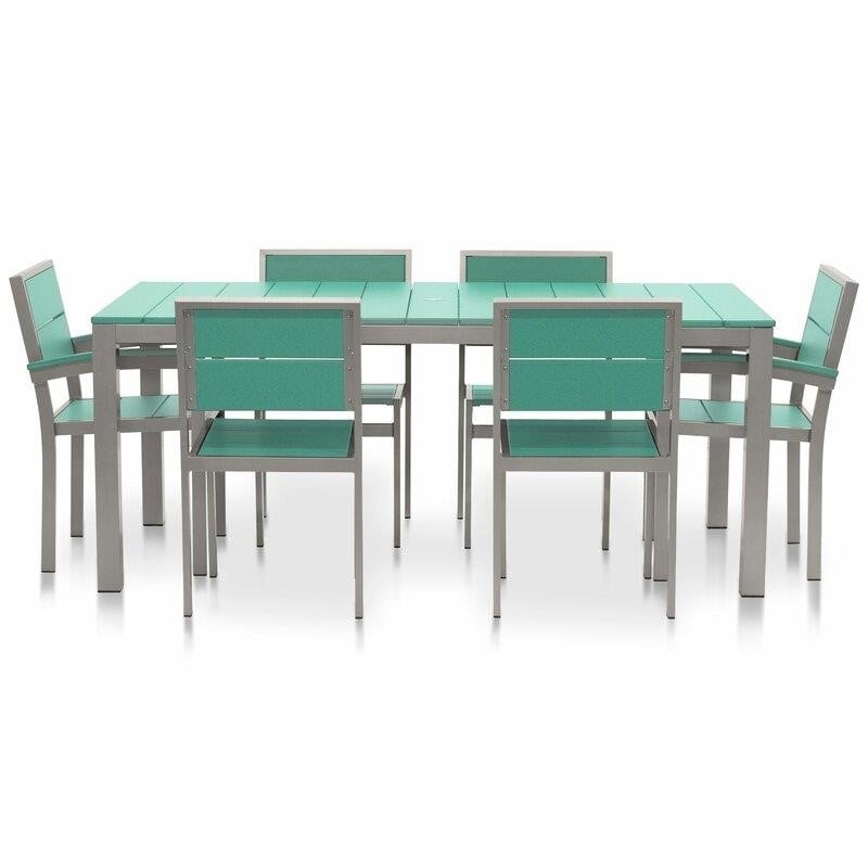 Fiona Rectangular 6 - Person 72'' Long Dining Set
