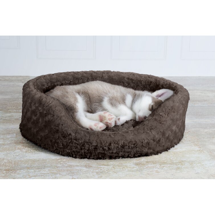 Kravitz Ultra Plush Oval Pet Doughnut
