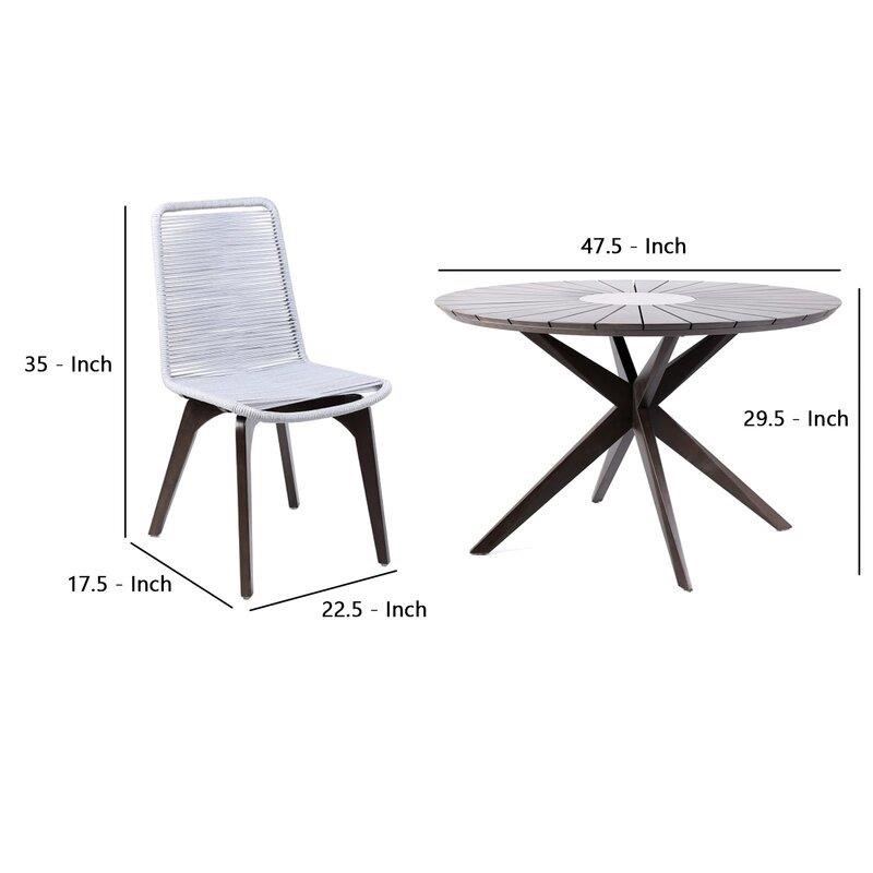 Bartolomeus 5 - Piece Dining Set