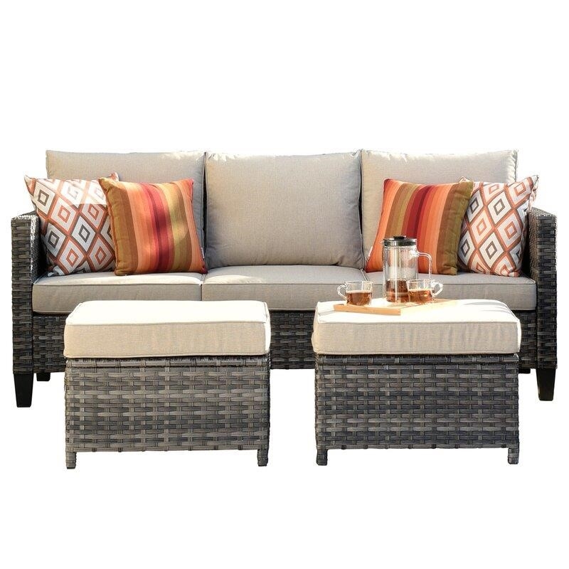 Jaeliana 5 - Person Seating Group with Cushions