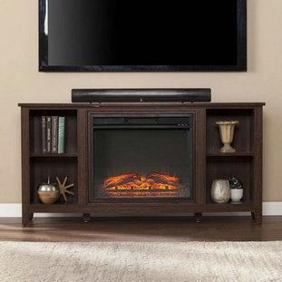 Parkdale Electric Fireplace Media Console in Espresso