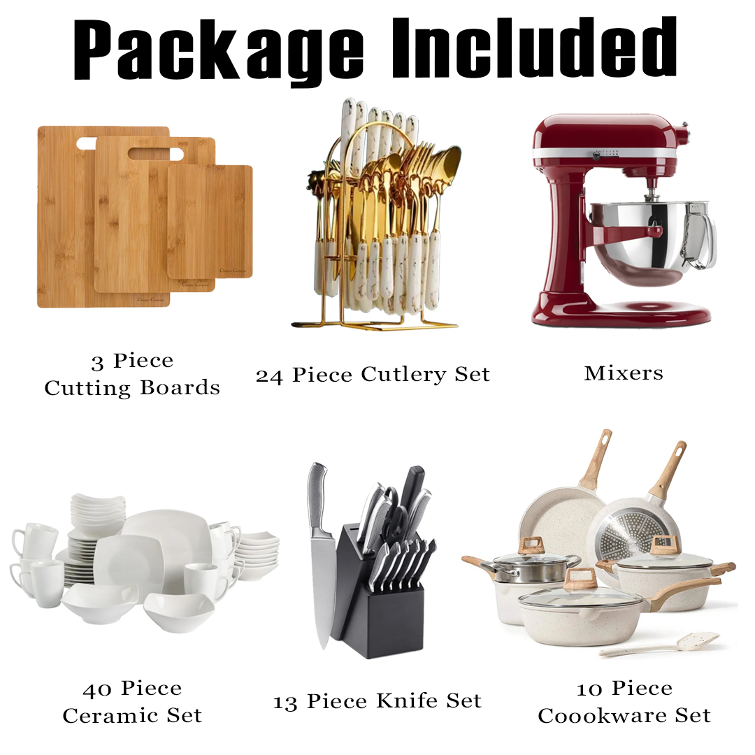 Limited-time Promotion, 91-piece Kitchen Spree, Meeting All The Needs Of The Kitchen
